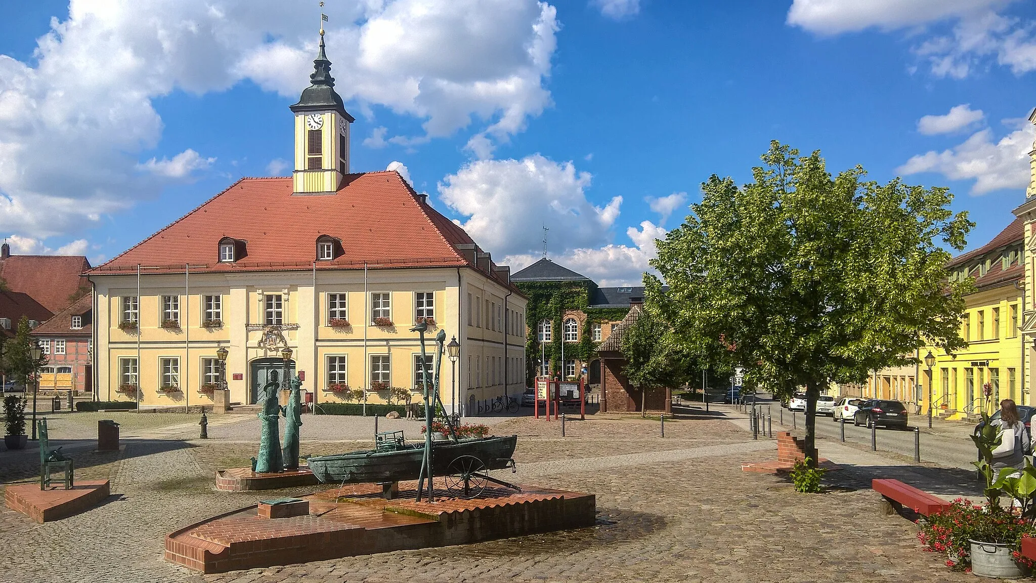Photo showing: Angermünde, Marketplace
