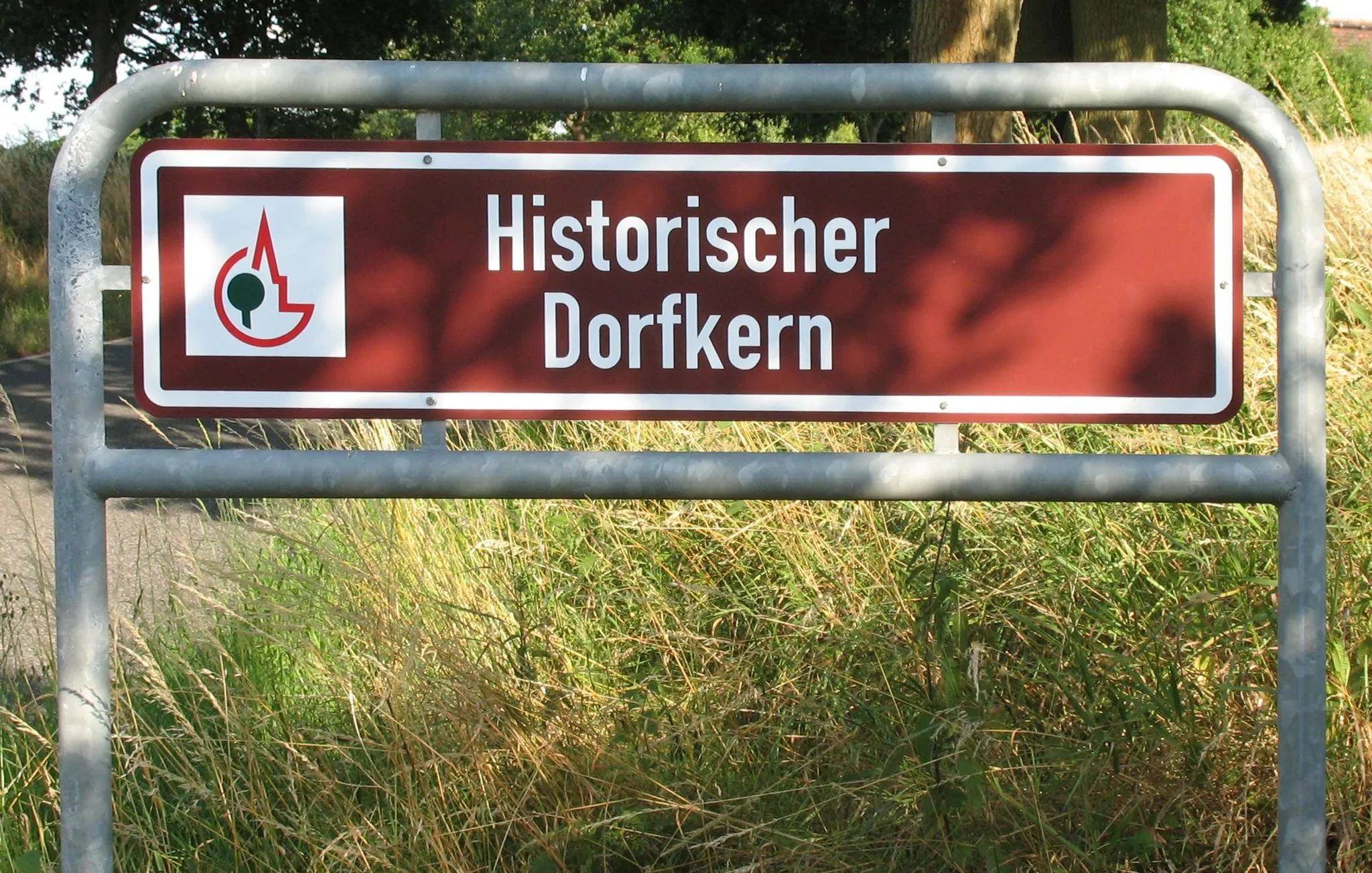 Photo showing: Road sign in Gransee-Buberow in Brandenburg, Germany