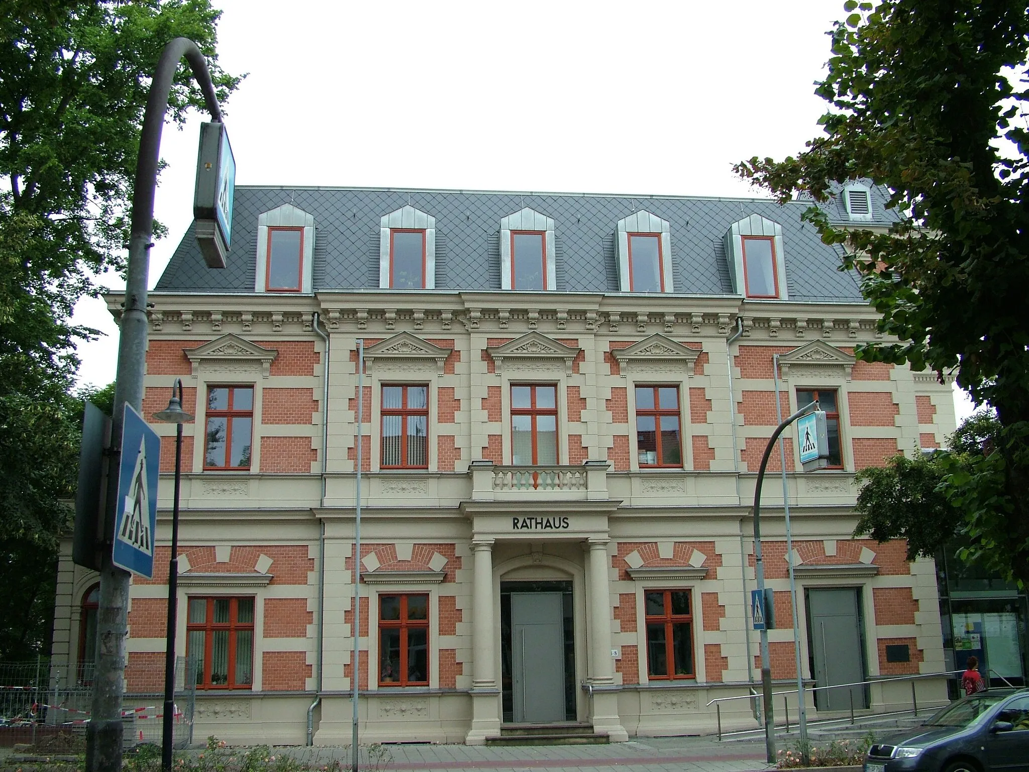 Photo showing: The town hall of Erkner, Brandenburg, Germany.