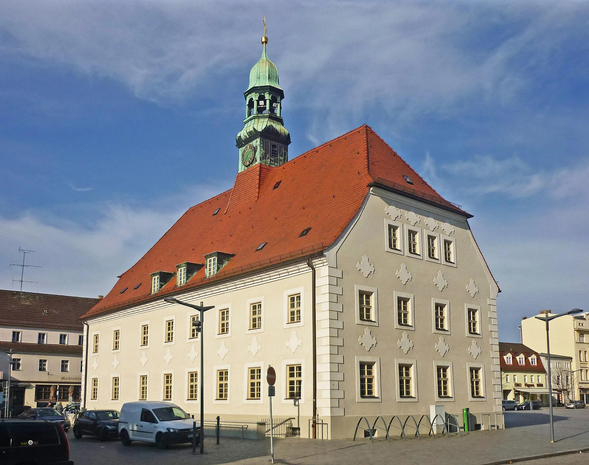 Photo showing: Rathaus am Markt in Finsterwalde
