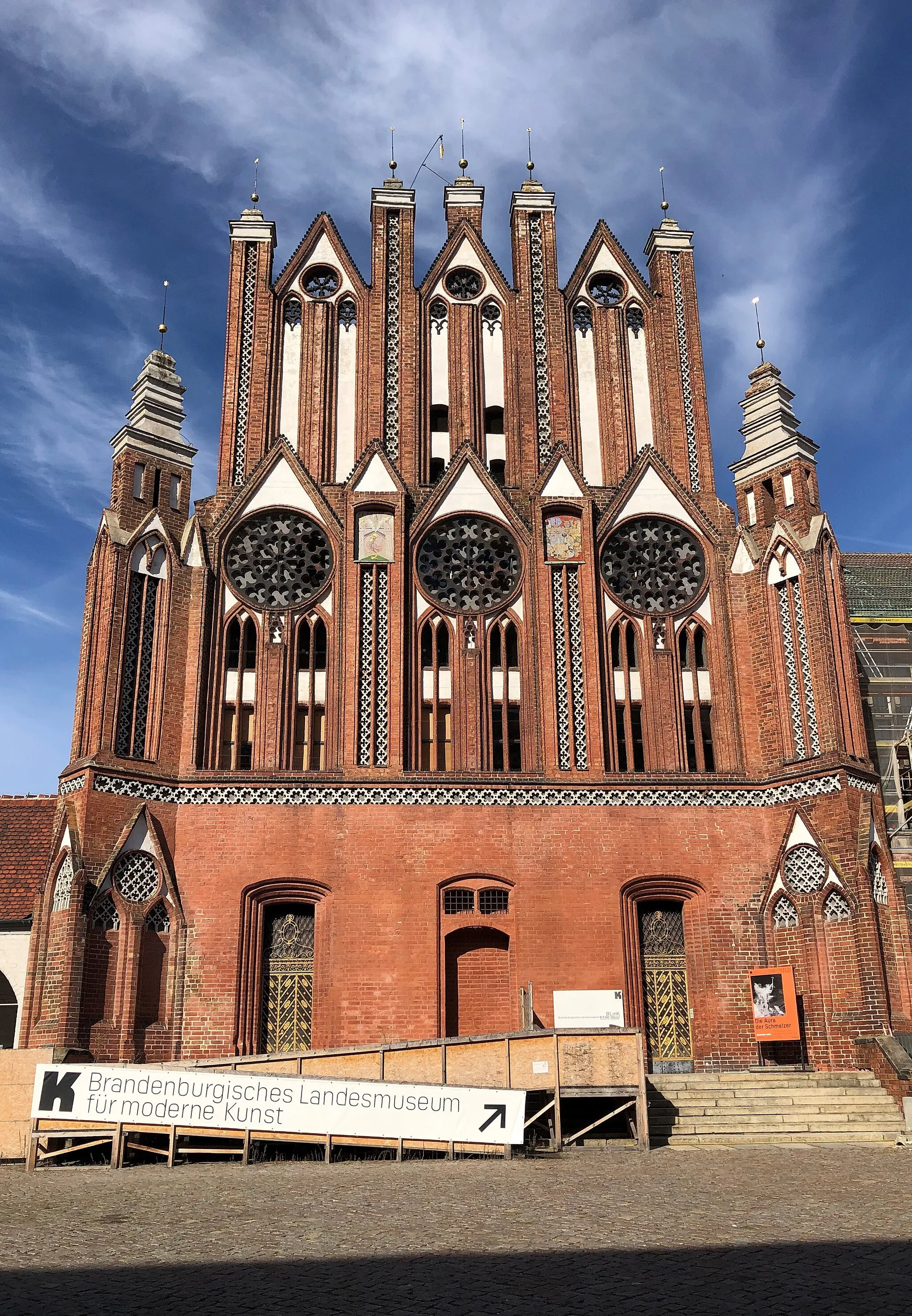 Photo showing: Brandenburgisches Landesmuseum für moderne Kunst, Standort Rathaushalle in Frankfurt (Oder)