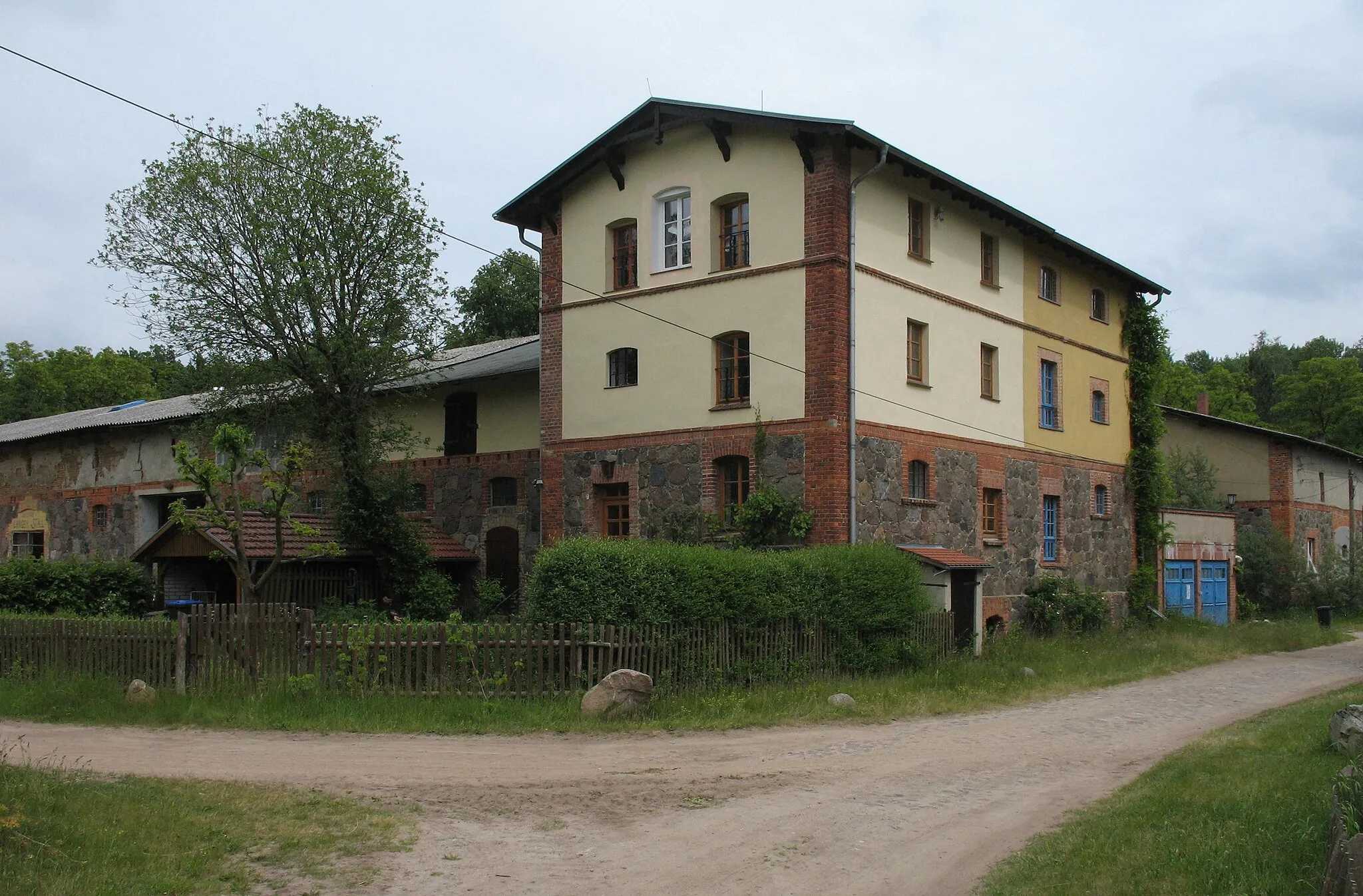 Photo showing: Building in Gerswalde-Arnimswalde in Brandenburg, Germany