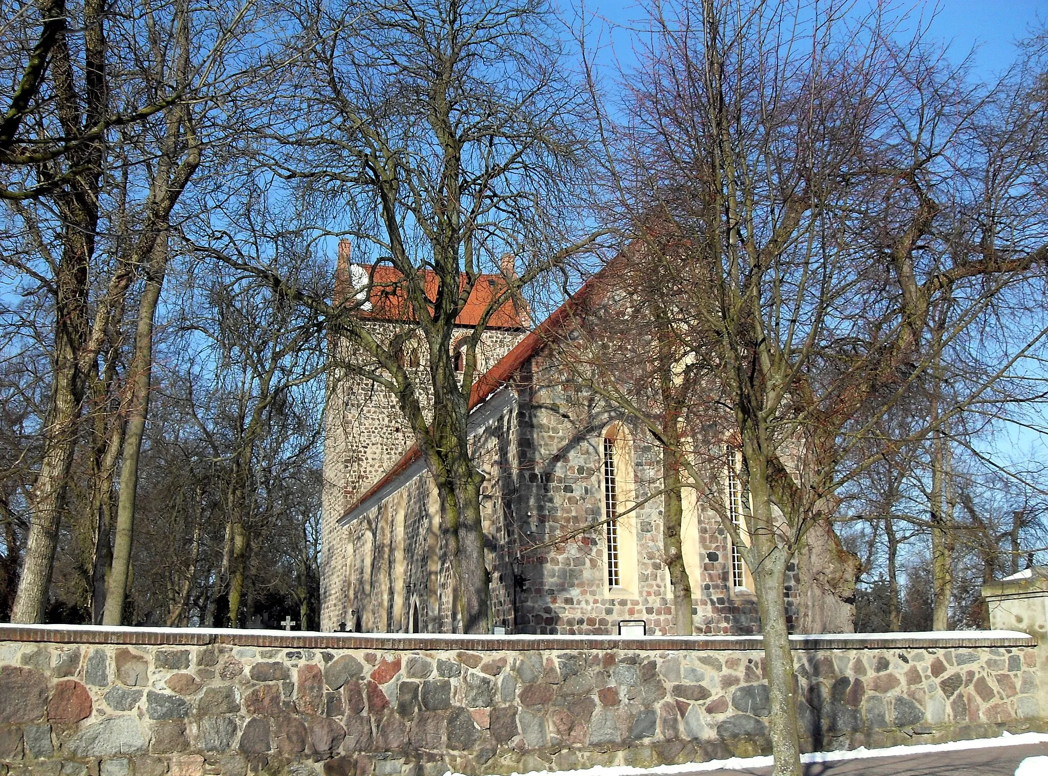 Photo showing: Kirche St. Marien in Gramzow