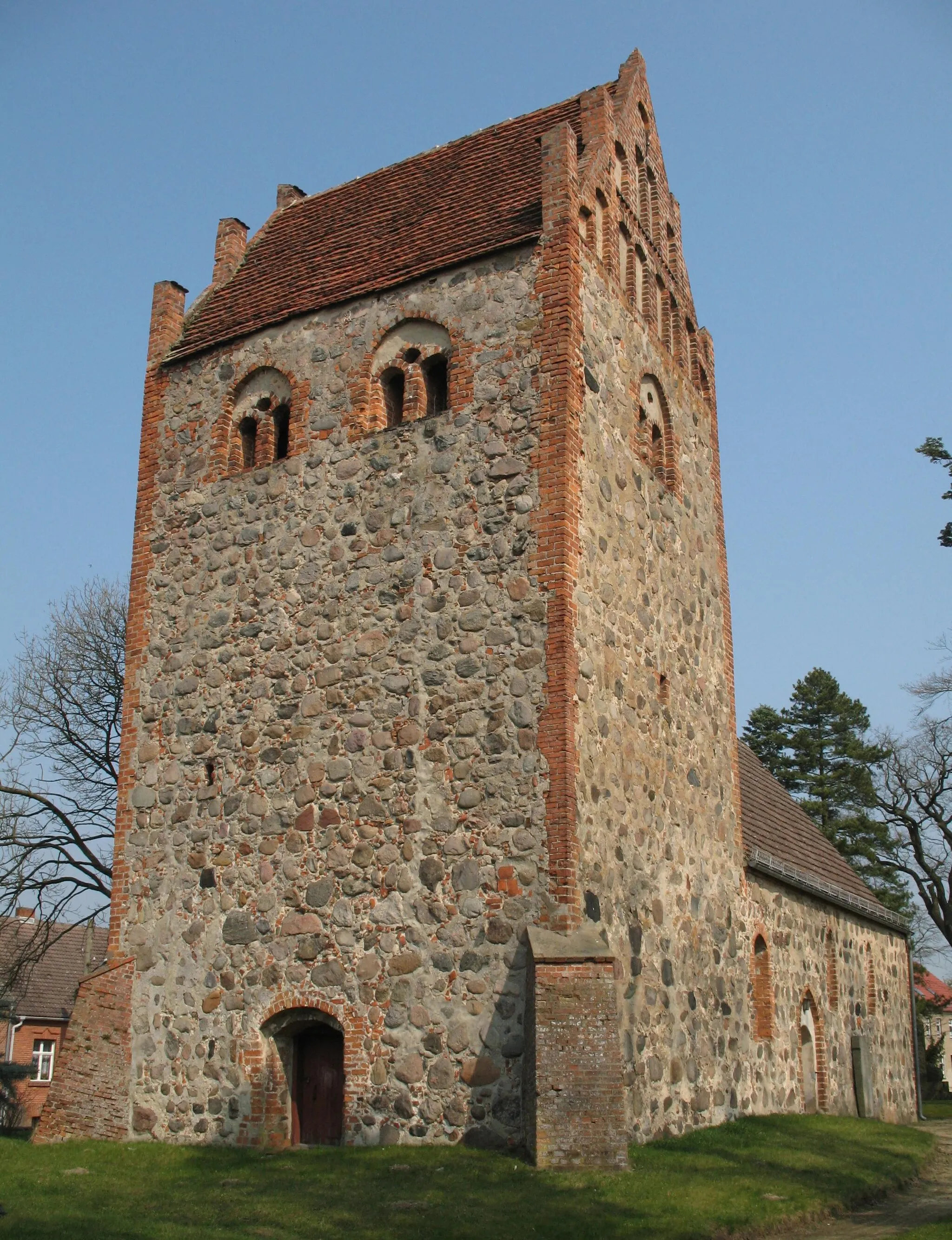 Photo showing: Church in Gumtow-Vehlow in Brandenburg, Germany