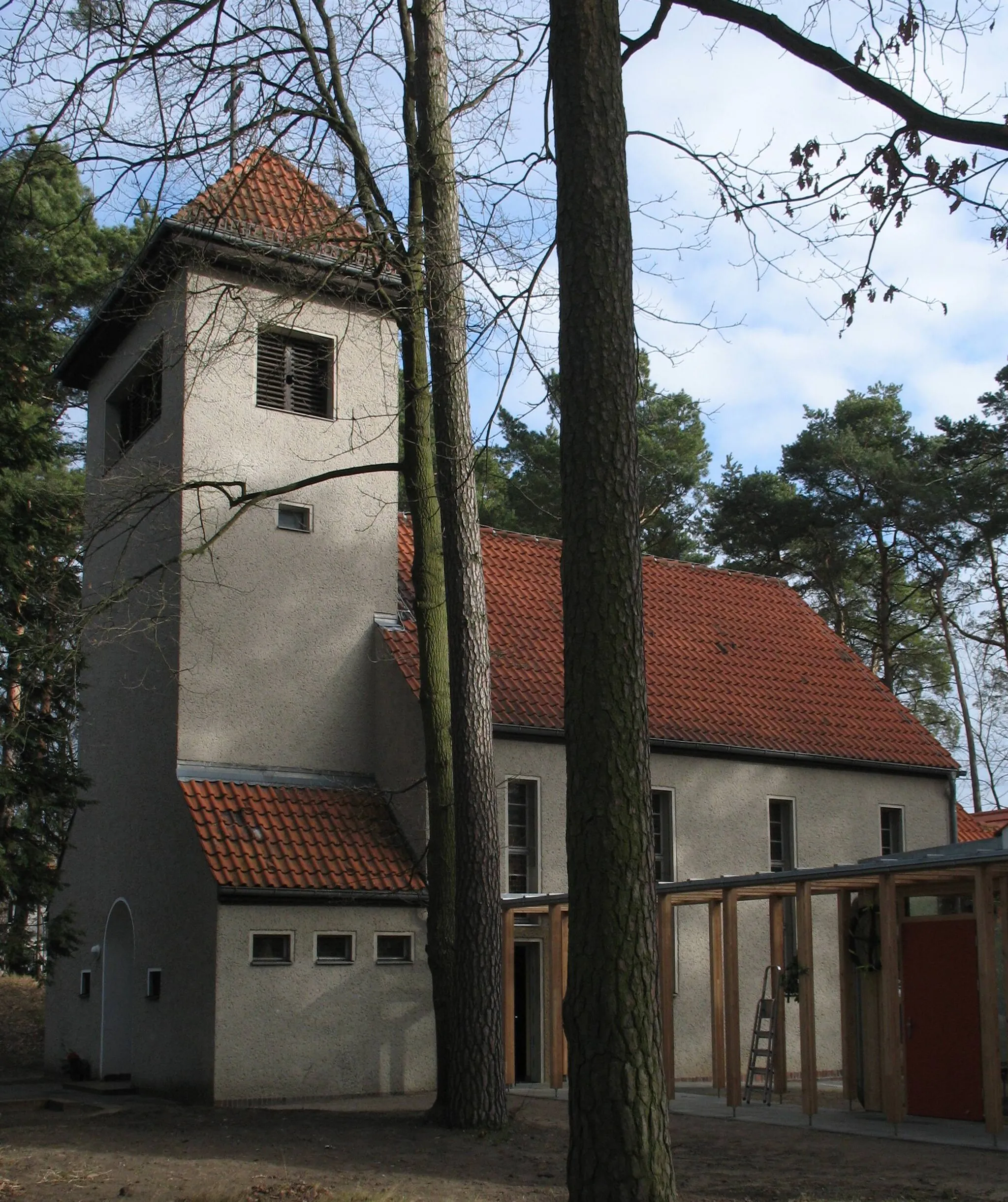 Photo showing: Church in Bergfelde (in Hohen Neuendorf) in Brandenburg, Germany