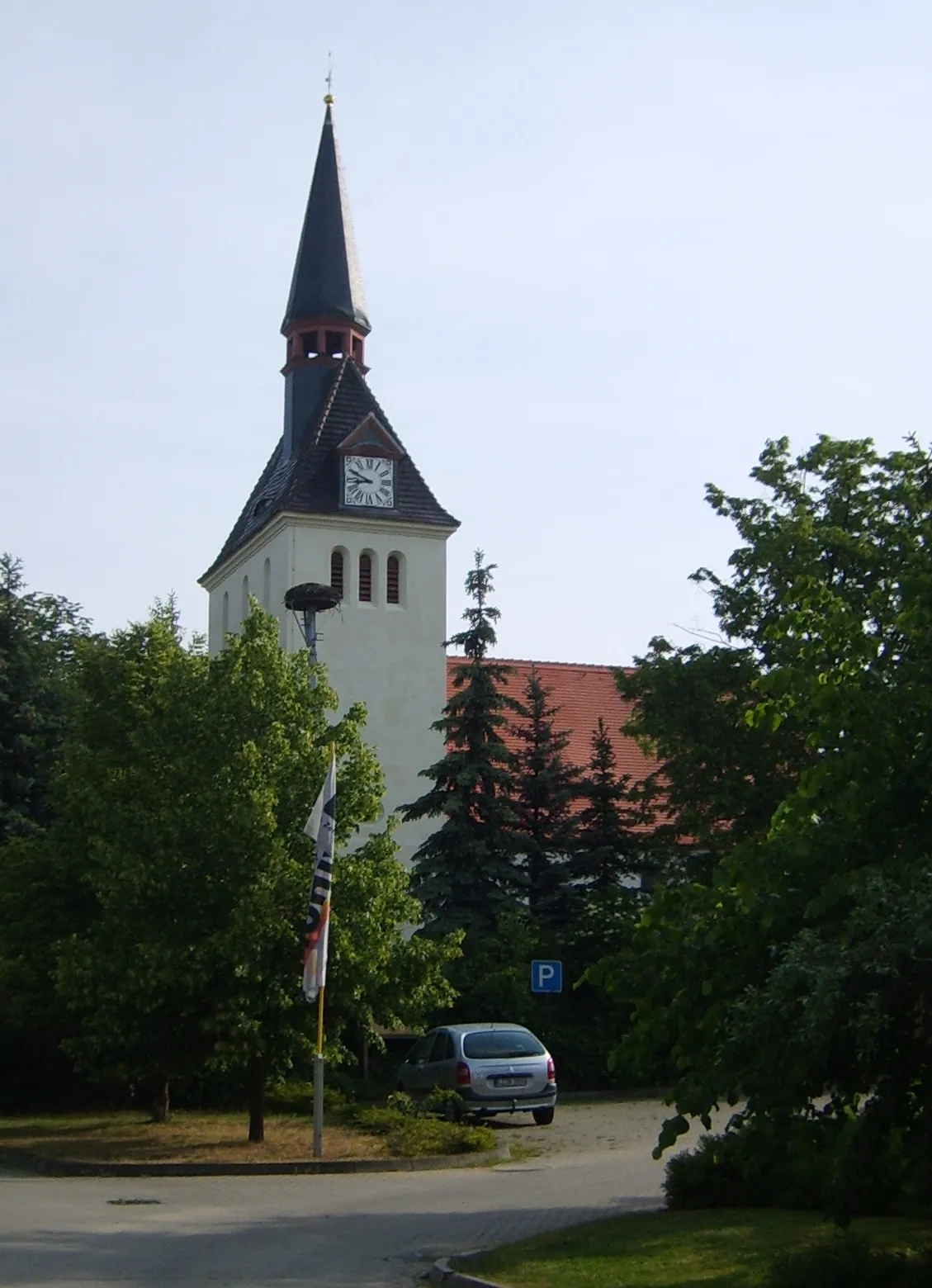 Photo showing: Kirche Hohenleipisch