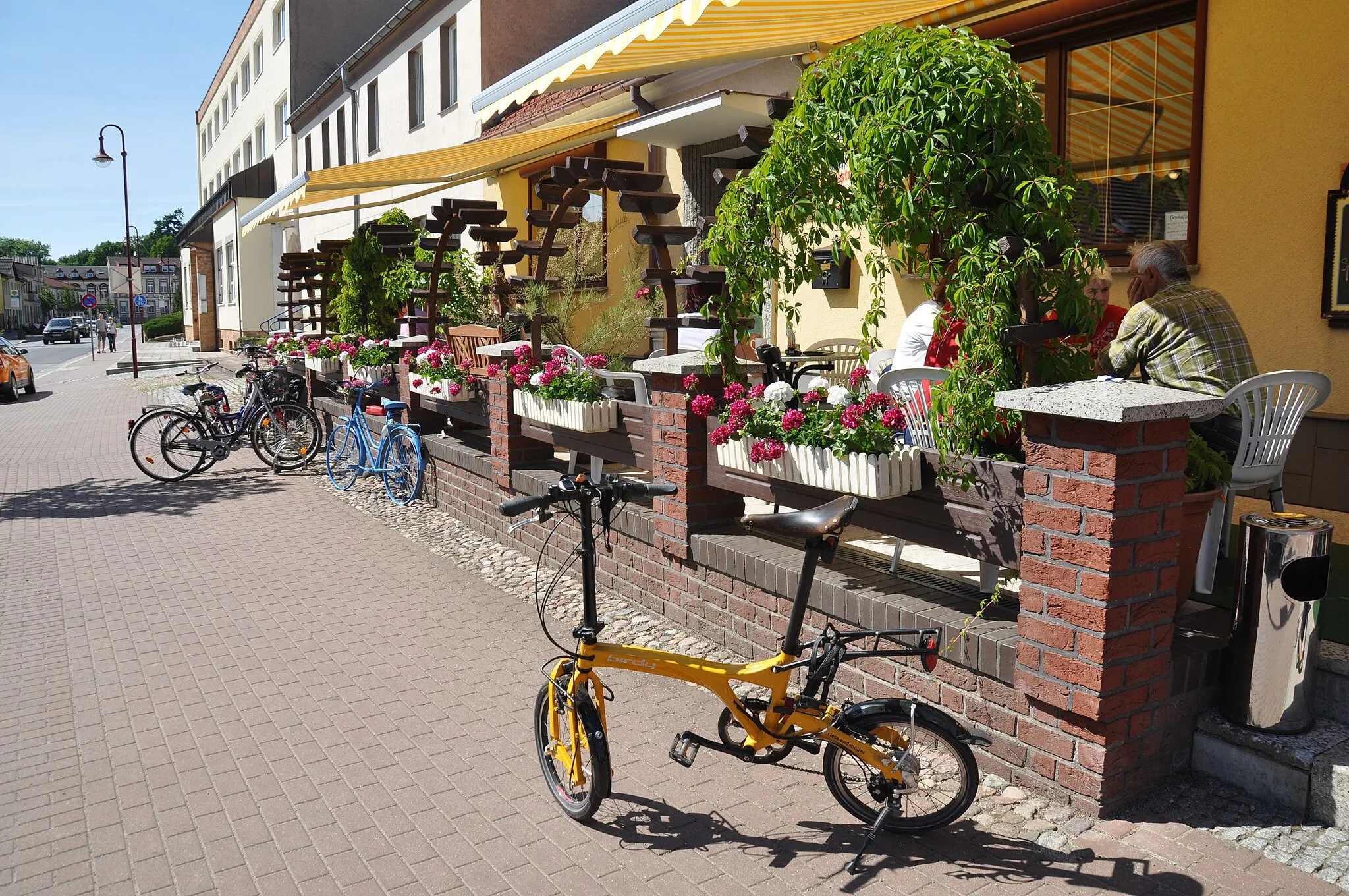 Photo showing: Entlang des Radfernweges Berlin-Usedom