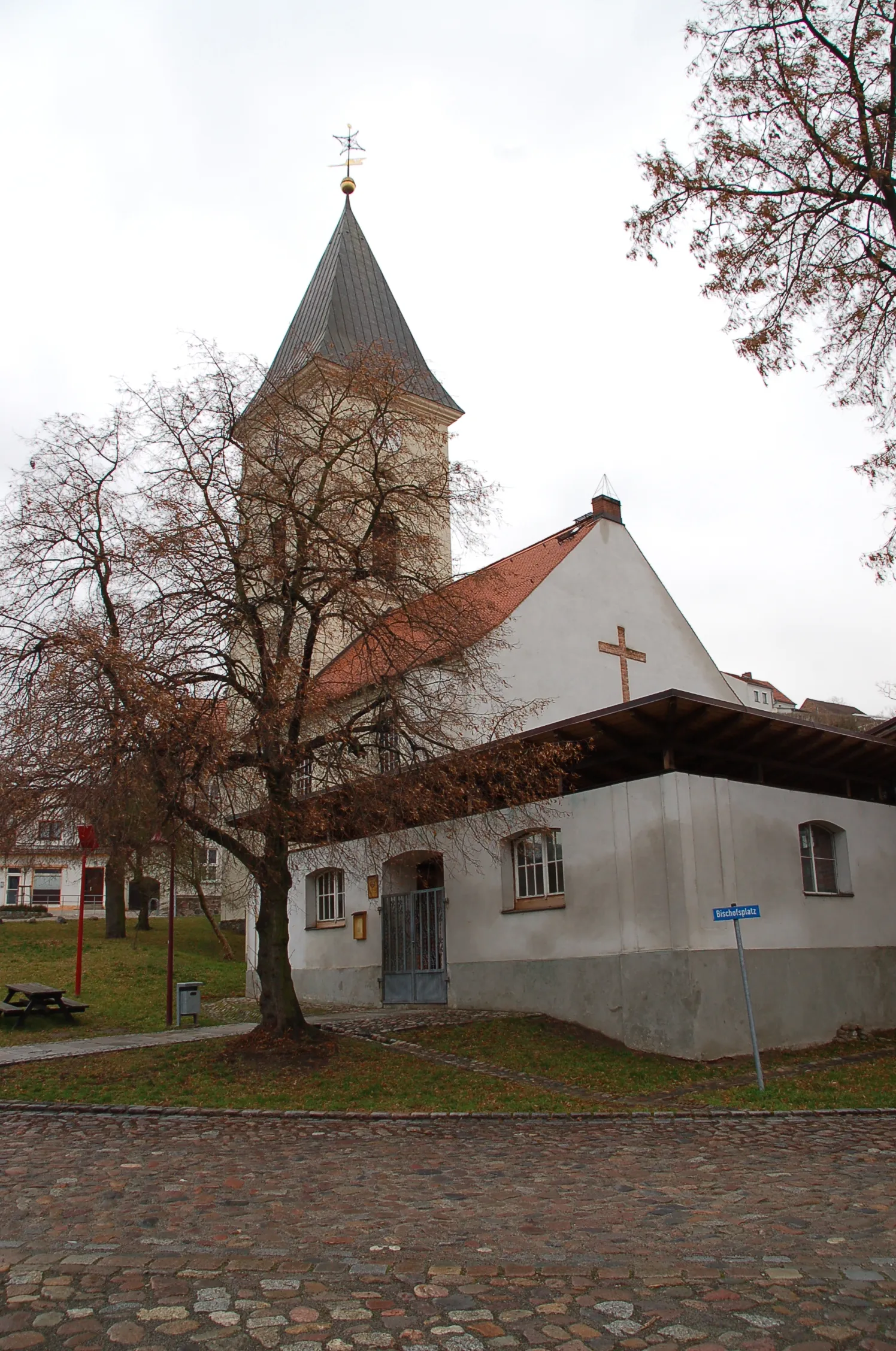 Photo showing: Die evangelische Stadtkirche St. Marien in Lebus