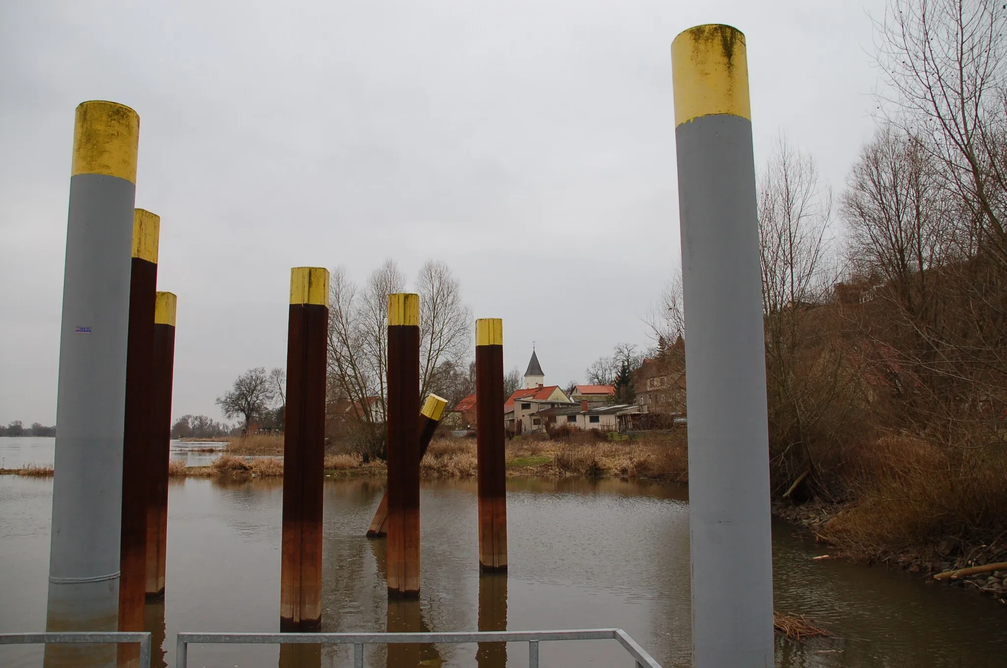 Photo showing: Am Schiffsanleger in Lebus an der Oder