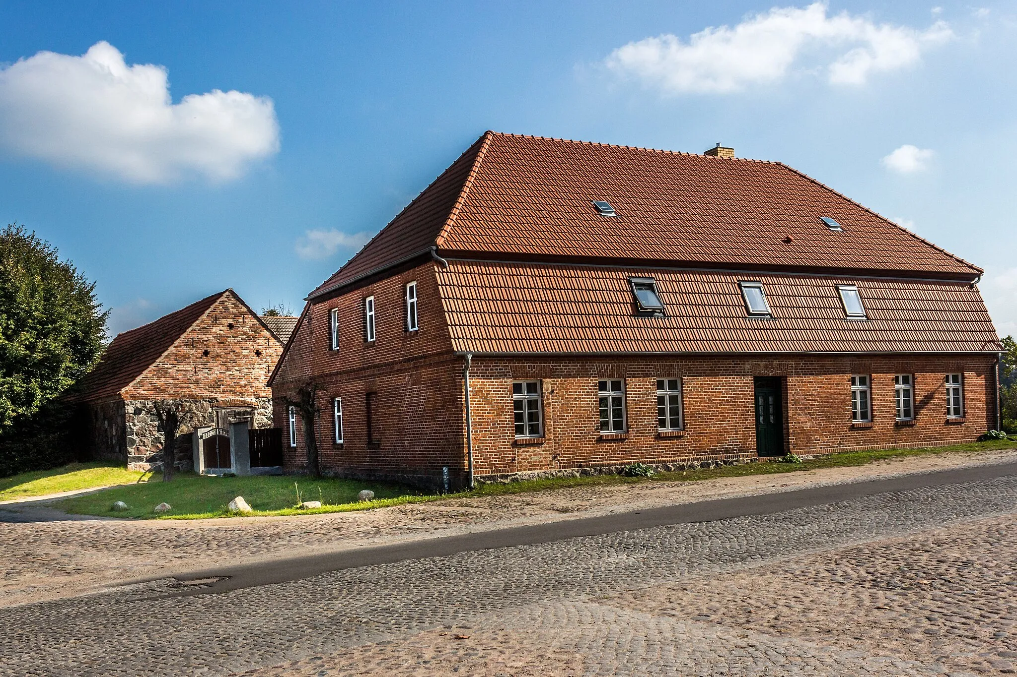 Photo showing: Milmersdorf Dorfstraße 28