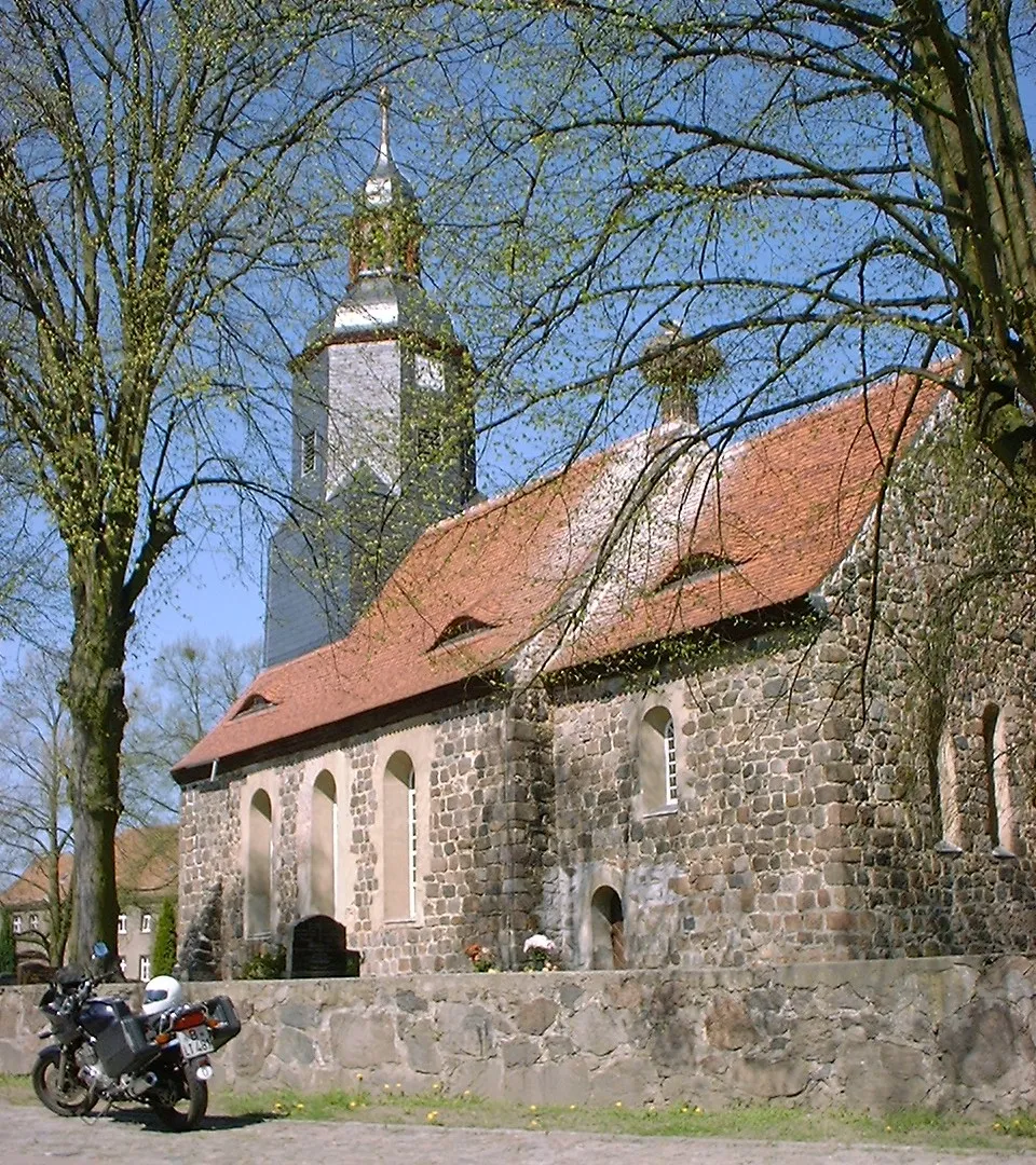 Photo showing: Church in Niedergörsdorf-Seehausen in Brandenburg, Germany