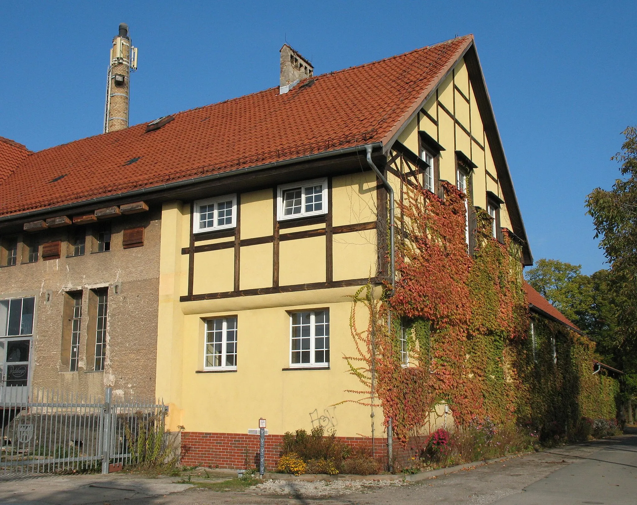 Photo showing: Former factory in Oranienburg in Brandenburg, Germany