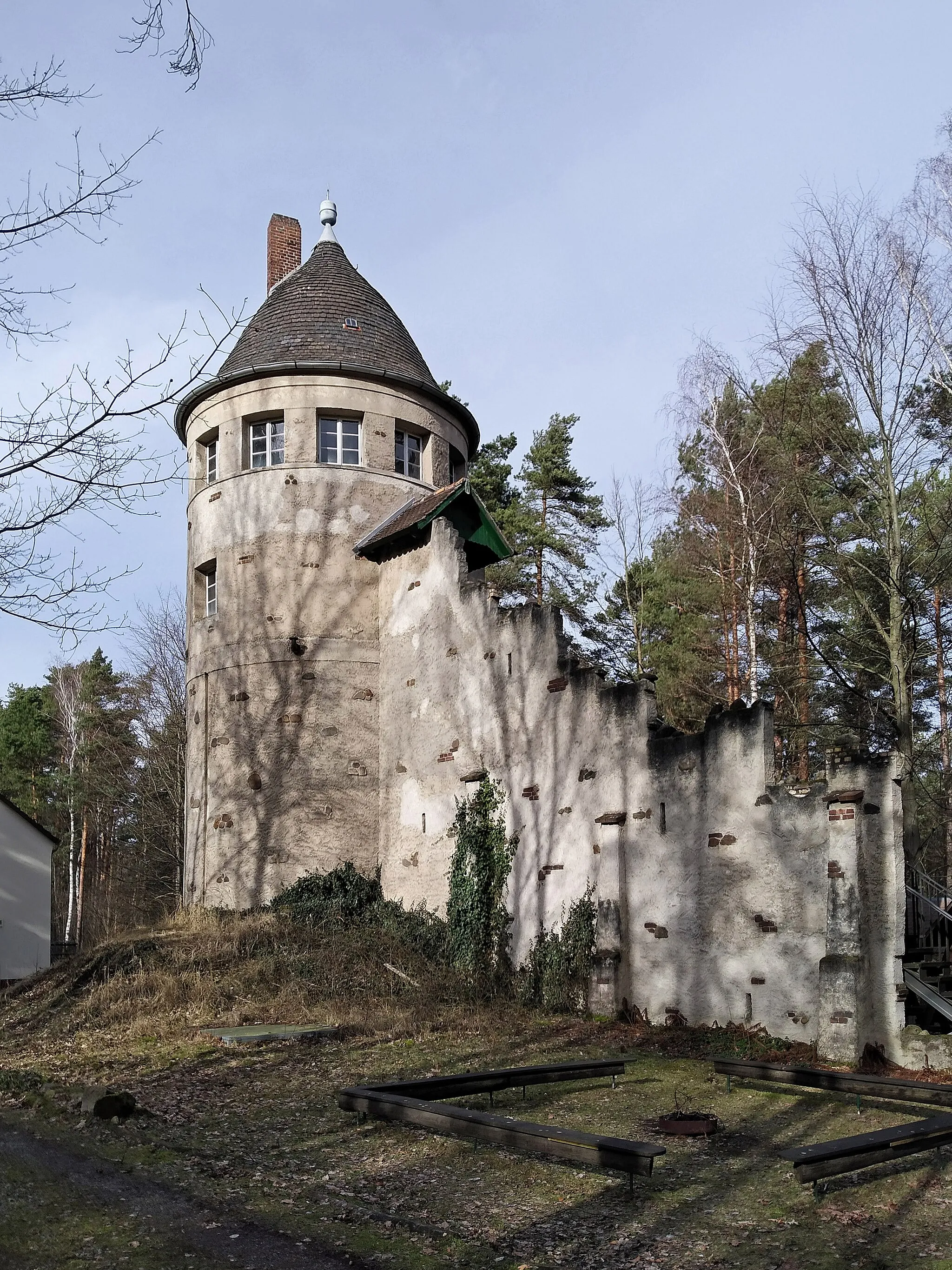 Photo showing: Wasserturm Sallgast