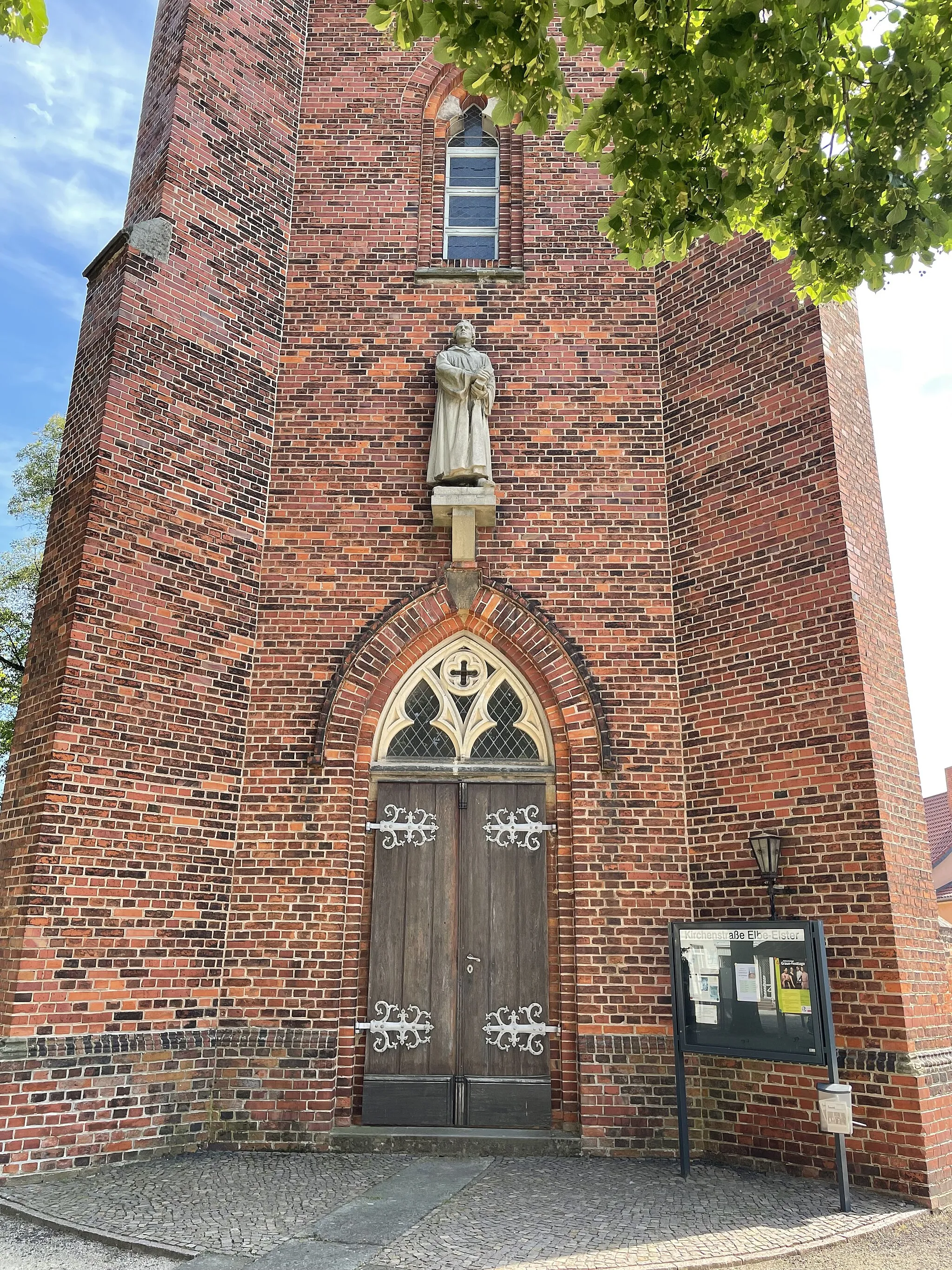 Photo showing: Stadtkirche St. Martini in Schlieben, Landkreis Elbe-Elster in Brandenburg