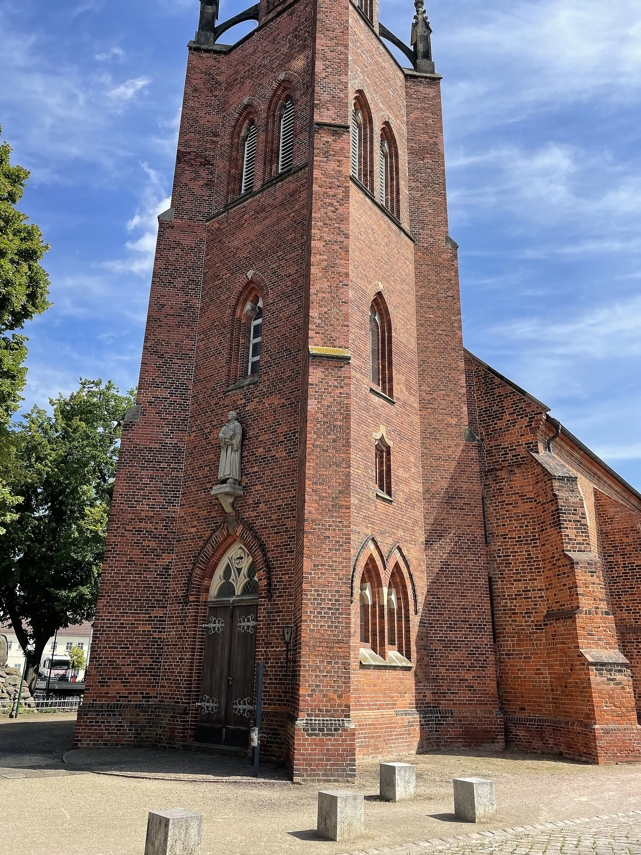 Photo showing: Stadtkirche St. Martini in Schlieben, Landkreis Elbe-Elster in Brandenburg