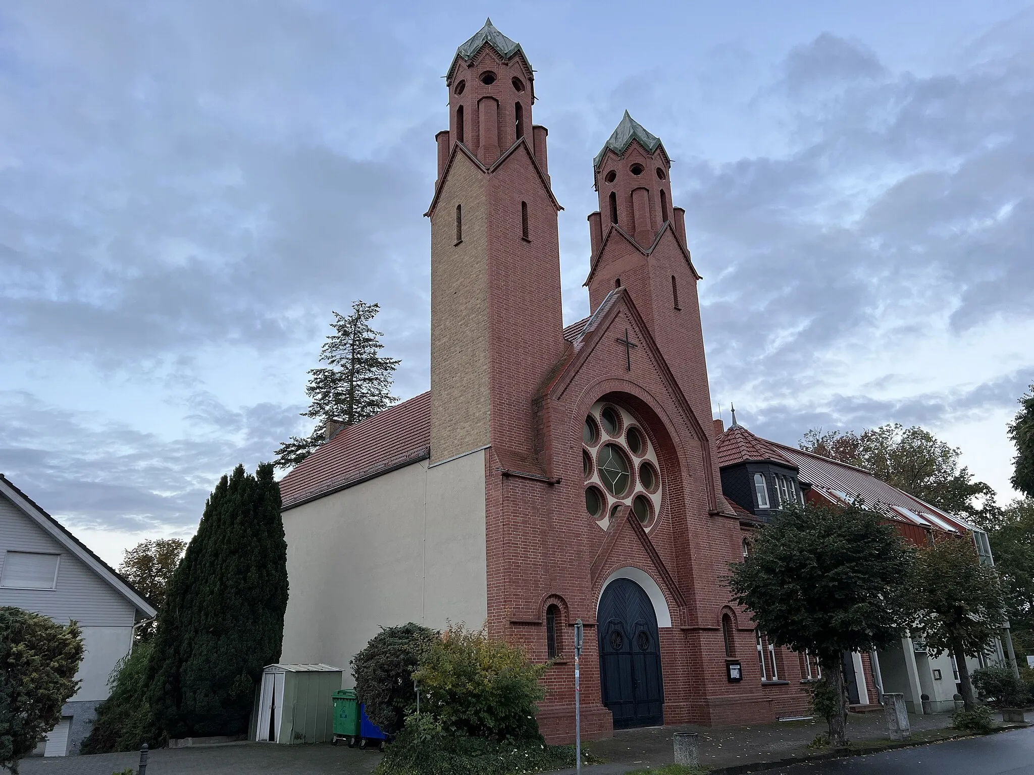 Photo showing: St. Joseph Kirche in Trebbin (Landkreis Teltow-Fläming)