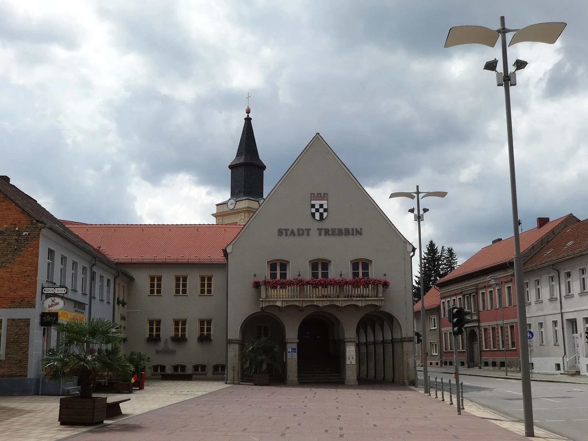 Photo showing: Rathaus in Trebbin, eine Stadt im Landkreis Teltow-Fläming, Brandenburg