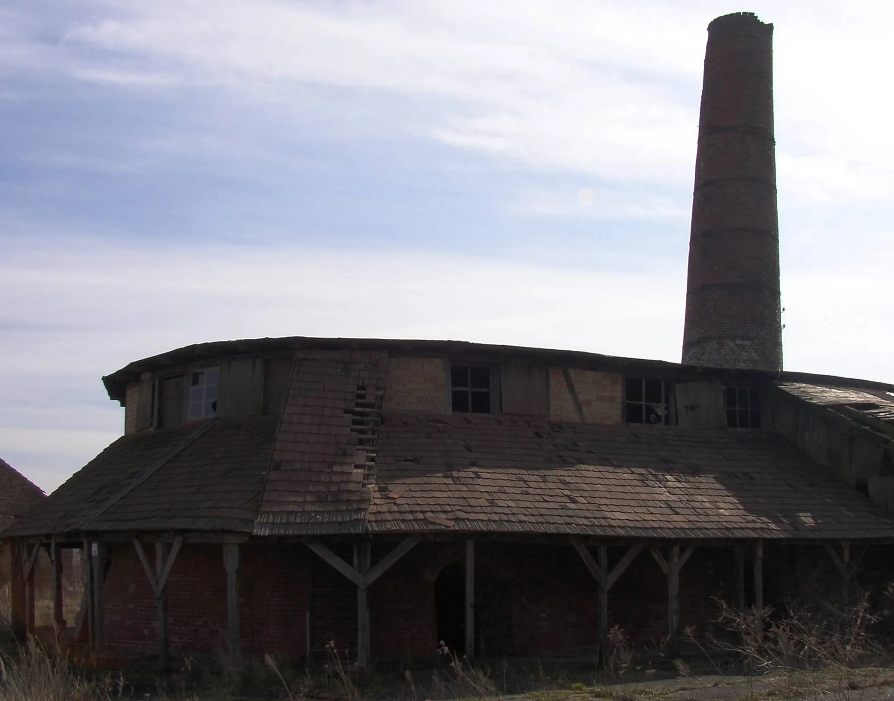 Photo showing: Brickyard in Wiesenburg-Reetz in Brandenburg, Germany