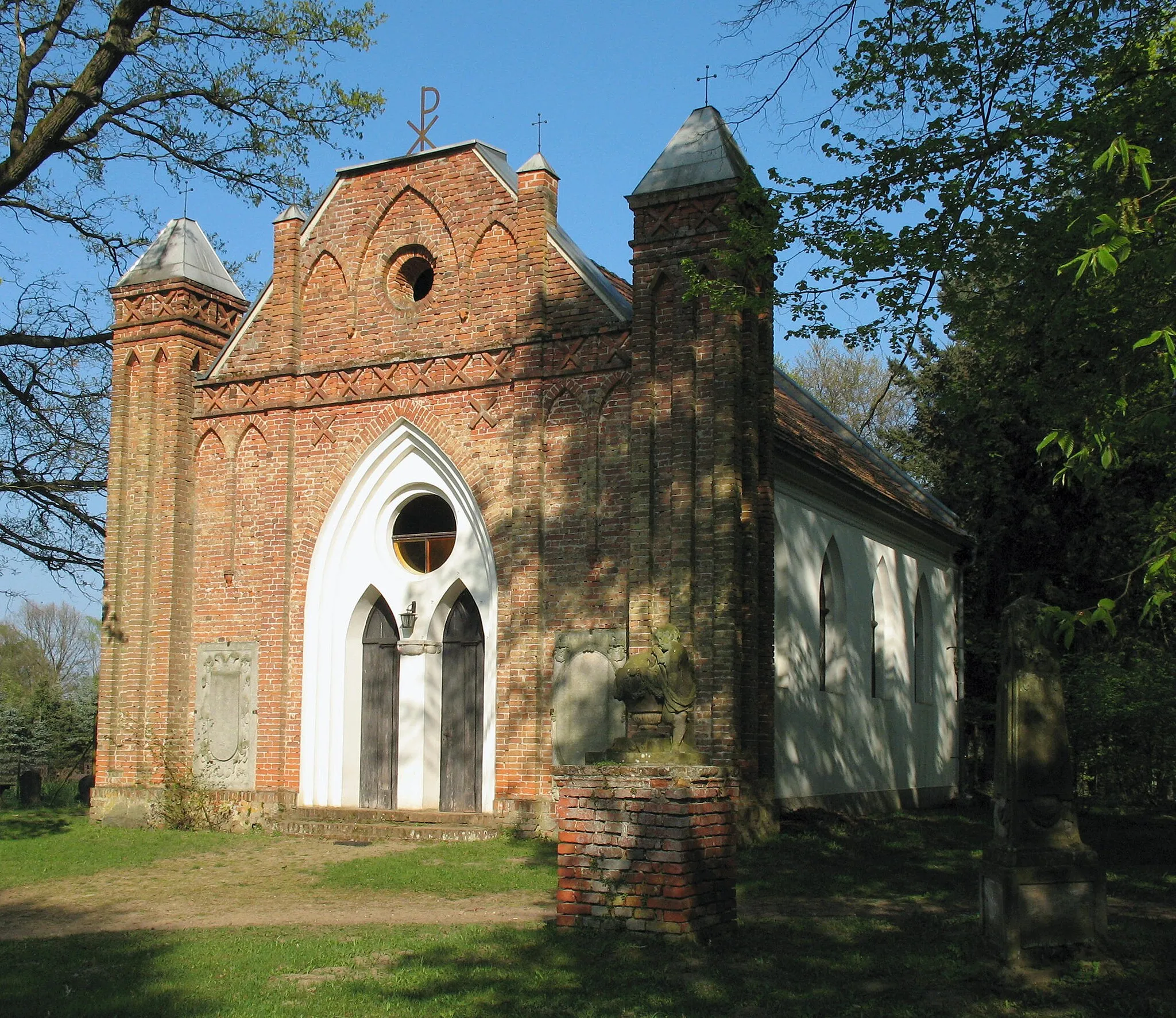 Photo showing: Church in Wusterhausen-Tornow in Brandenburg, Germany