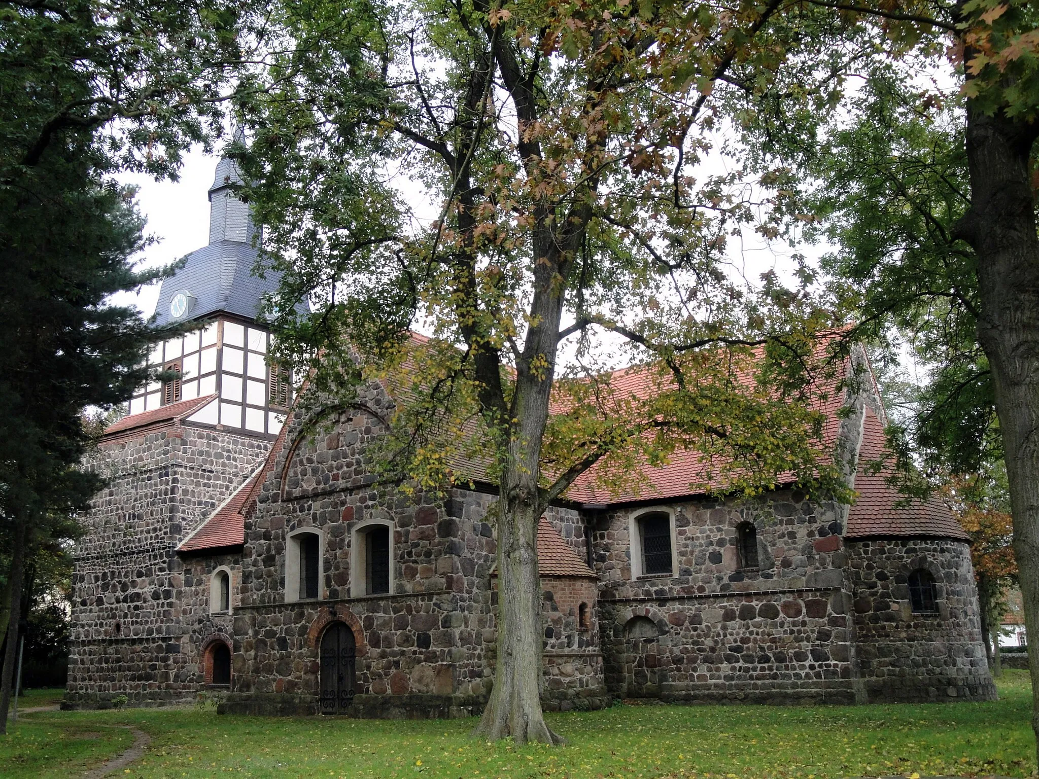 Photo showing: Evangelische Kirche in Wusterwitz