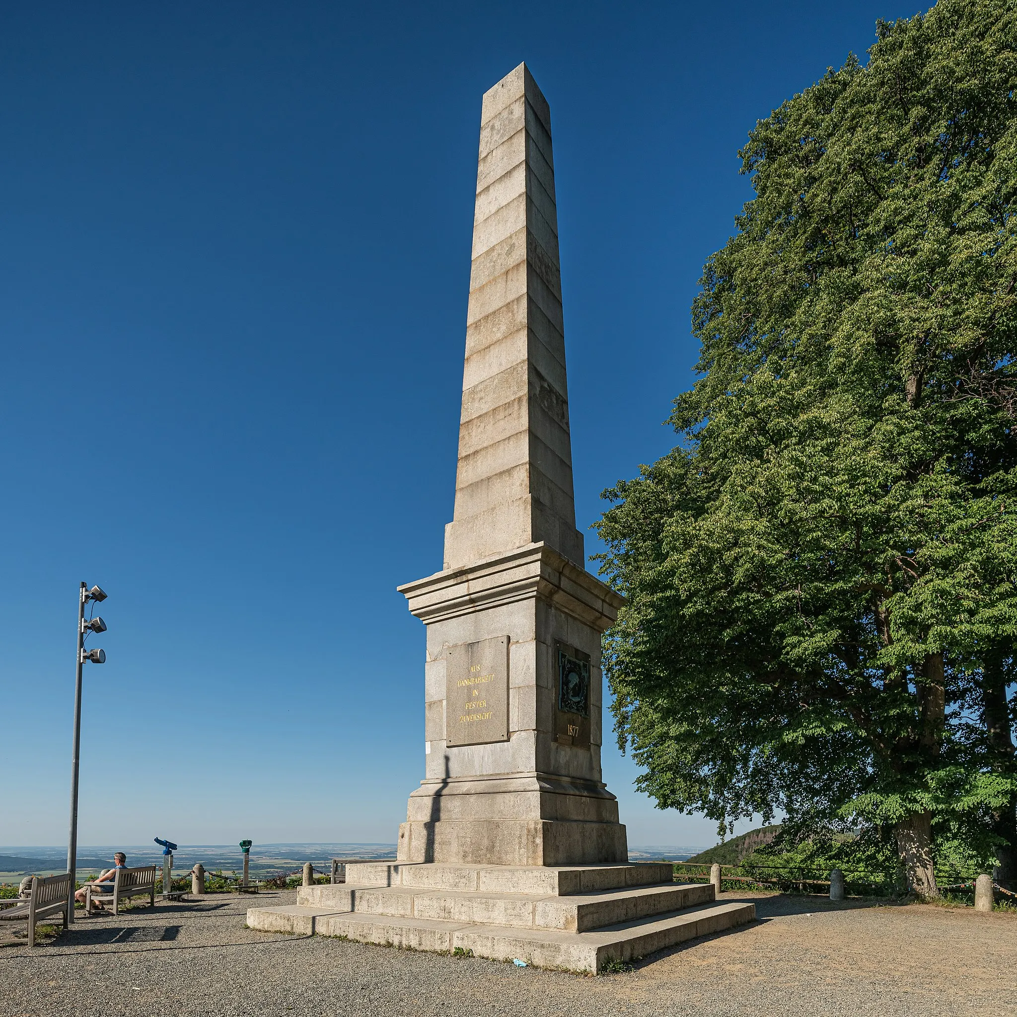 Photo showing: Canossa Column on Burgberg in Bad Harzburg, Lower Saxony, Germany