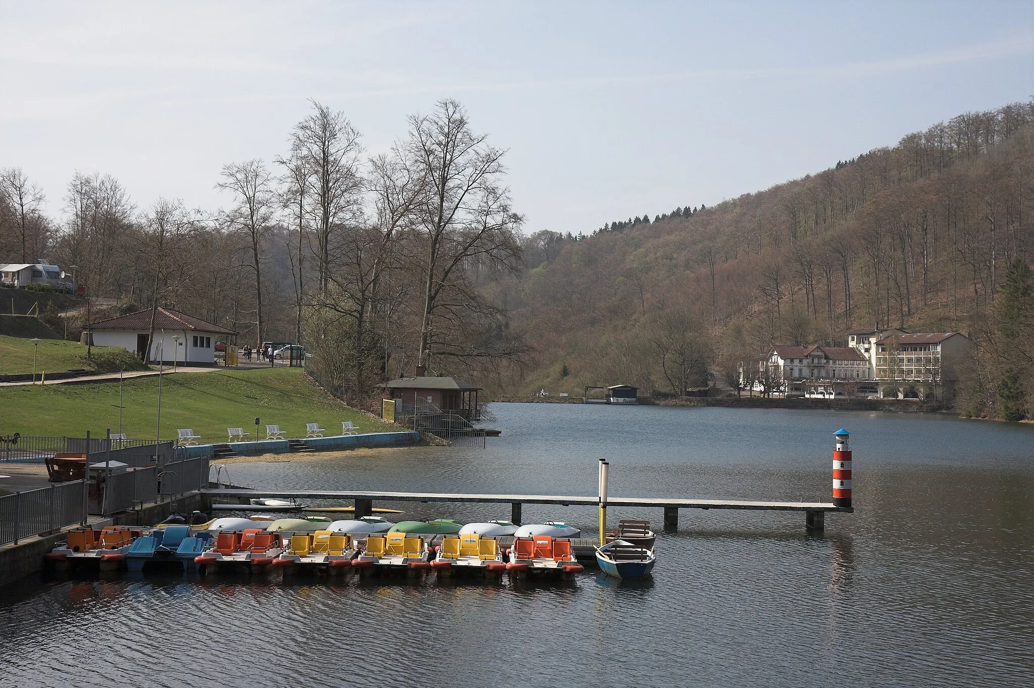 Photo showing: Der Wiesenbeker Teich bei Bad Lauterberg
