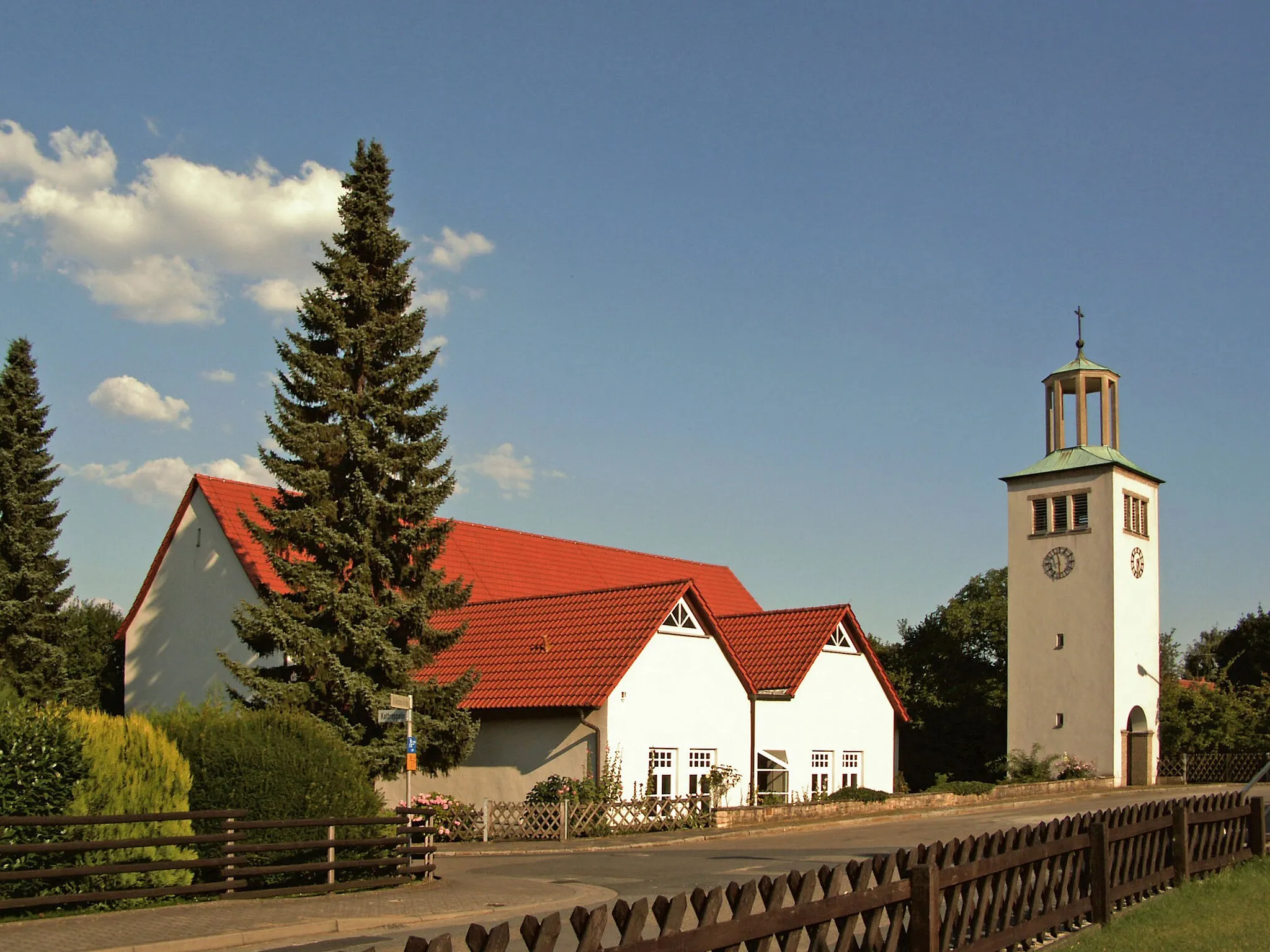 Photo showing: Katholische Kirche St. Barbara in Neu Büddenstedt, Landkreis Helmstedt