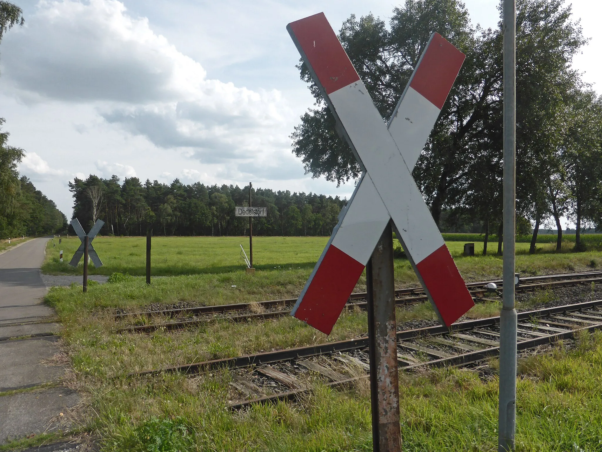 Photo showing: Bahnhof Dedelstorf.