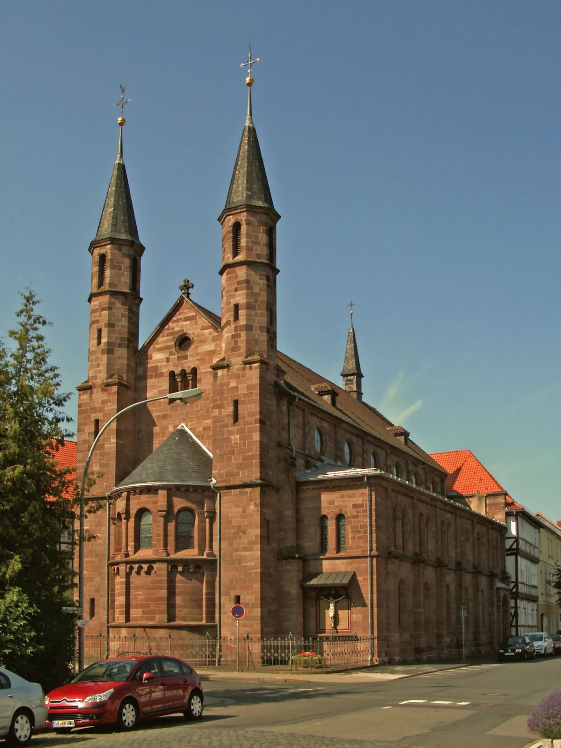 Photo showing: Kirche des Ursulinen-Klosters in Duderstadt, Landkreis Göttingen