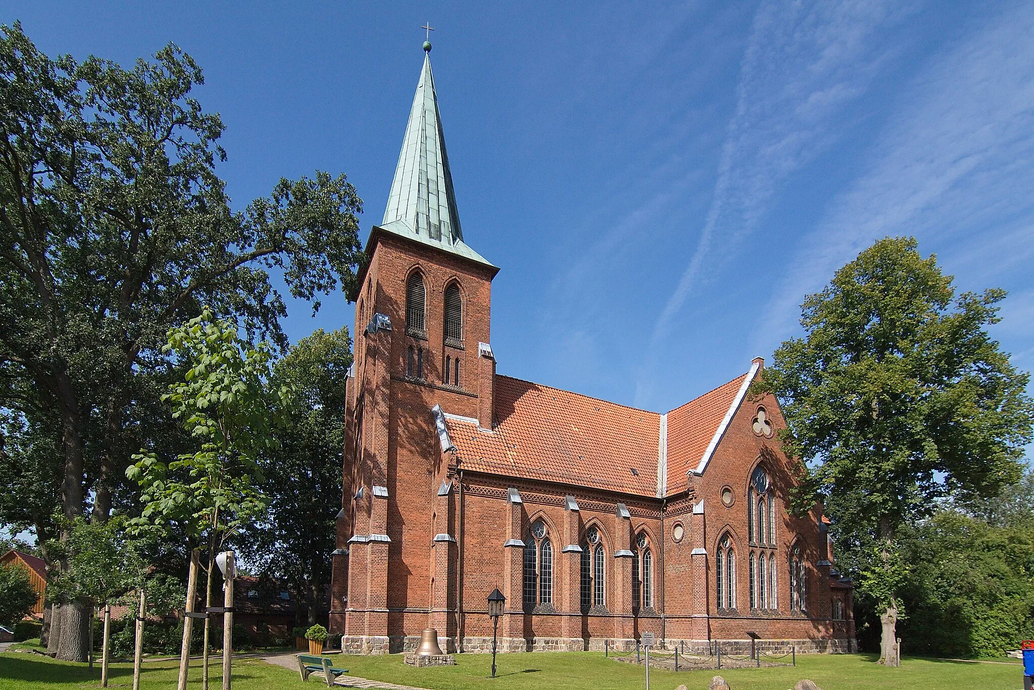 Photo showing: Friedenskirche (Groß Oesingen) in Niedersachsen, Deutschland
