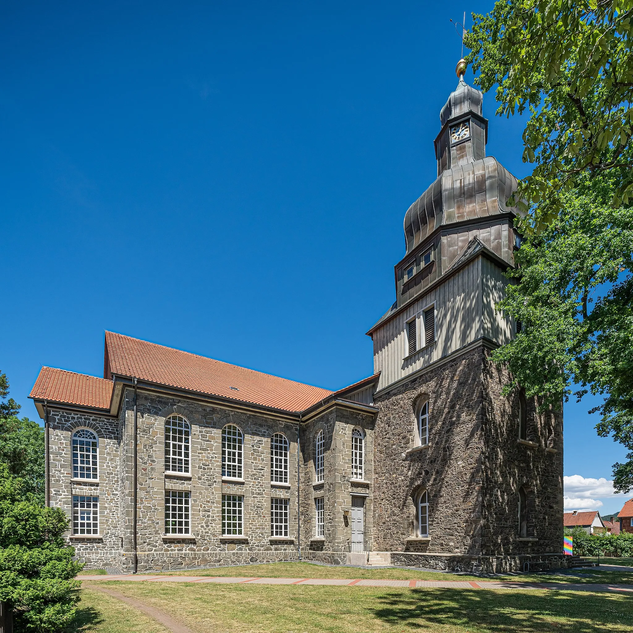 Photo showing: Church of St. Nicholas in Herzberg am Harz, Germany