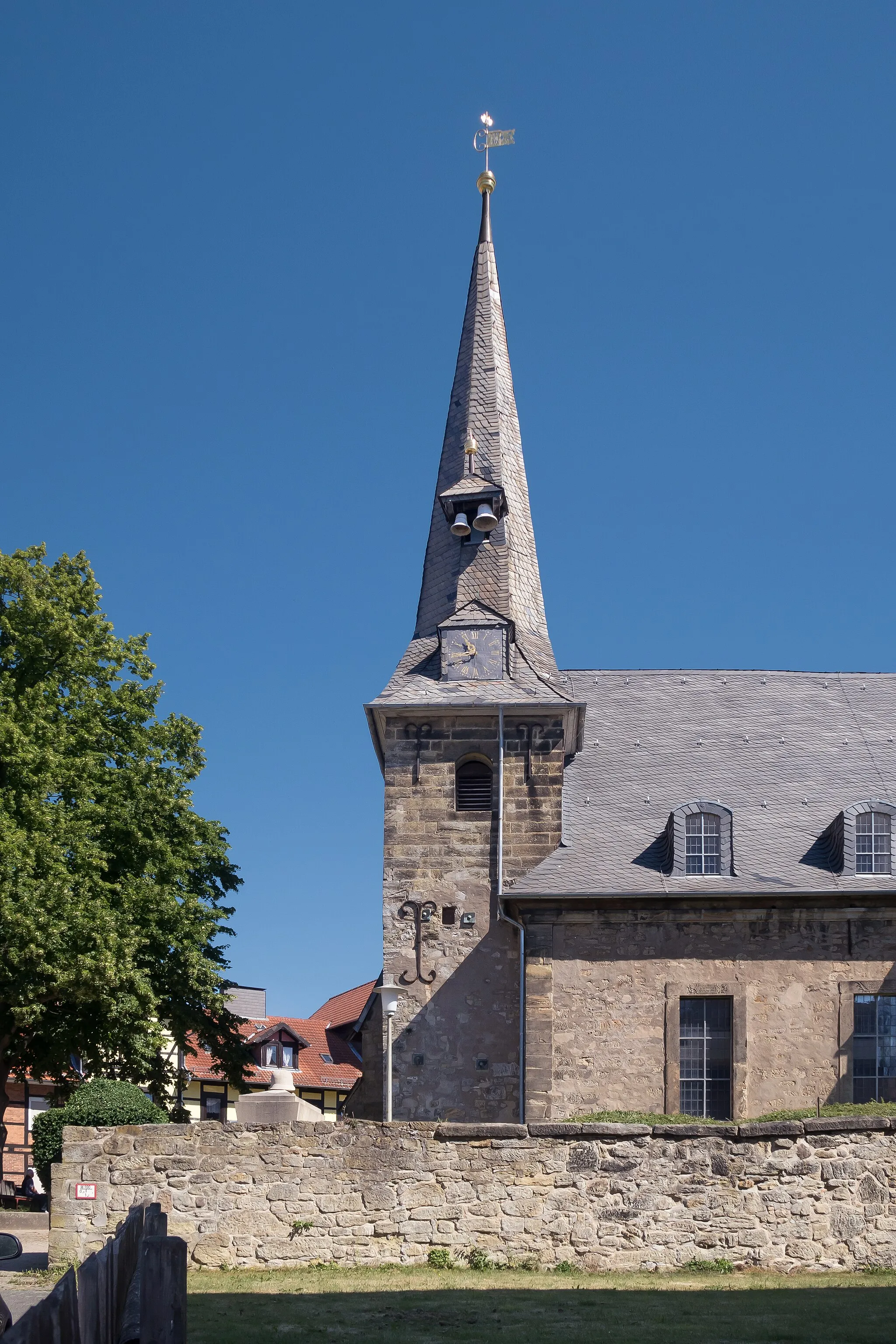 Photo showing: Langelsheim, church: die Sankt Andreaskirche