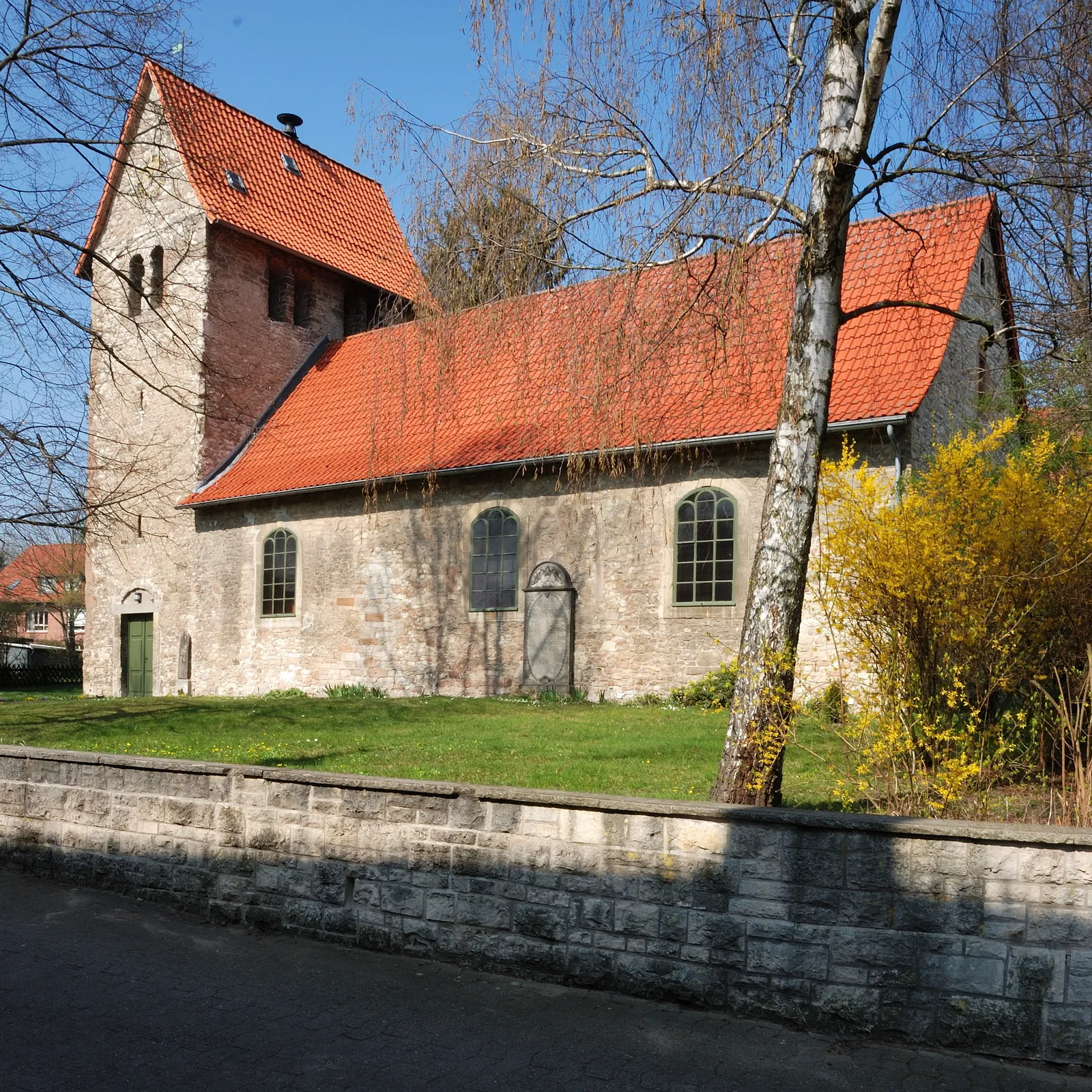 Photo showing: Dorfkirche von Mascherode, Braunschweig