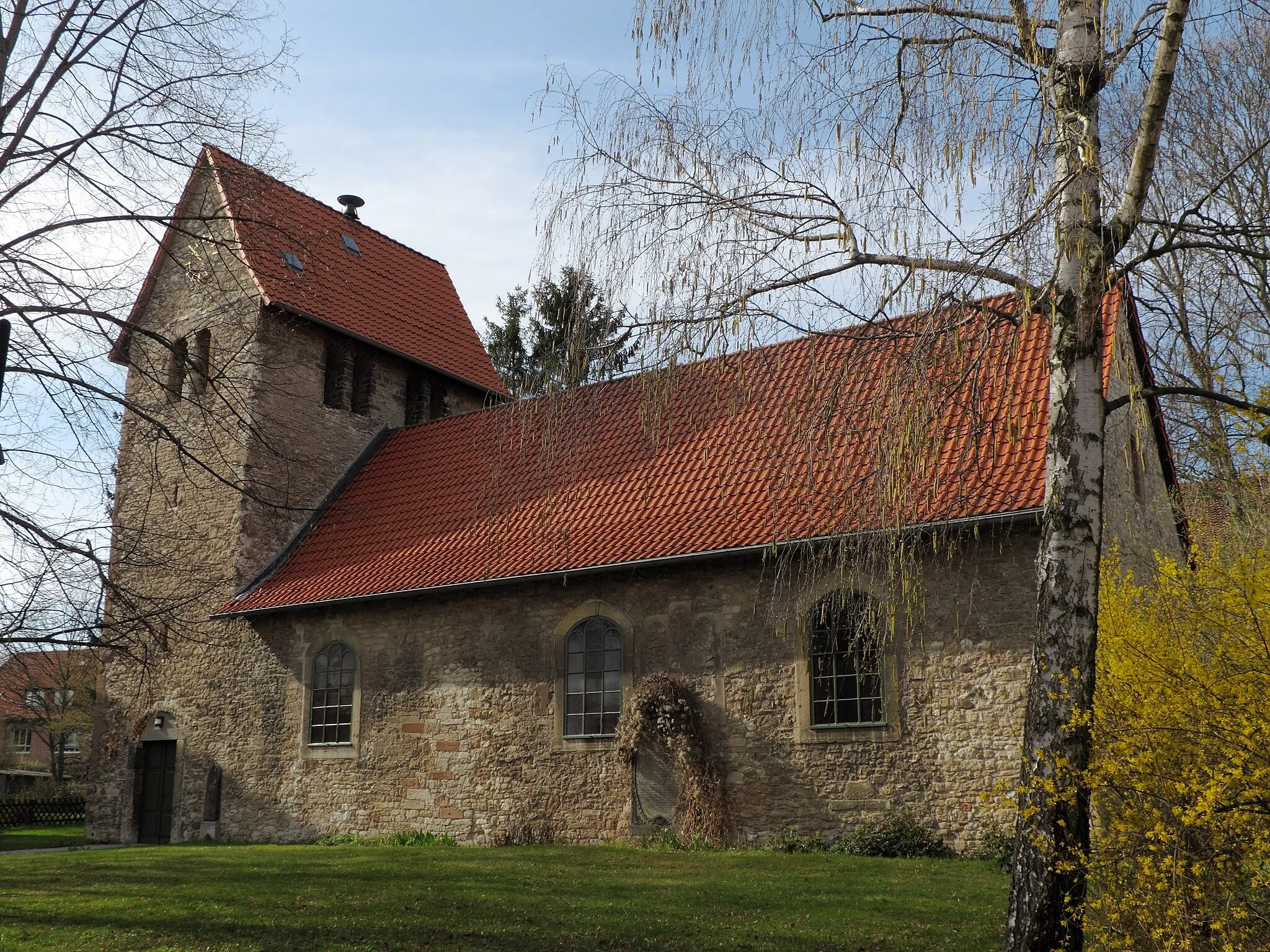 Photo showing: Braunschweig Mascherode, evangelische Dorf Kirche