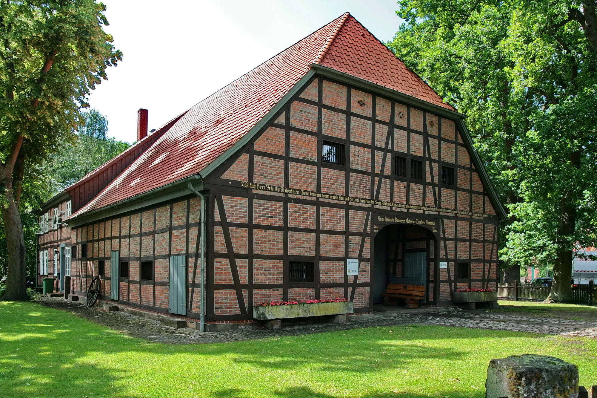 Photo showing: Bürgerhaus von 1861 in Müden (Aller), Niedersachsen, Deutschland