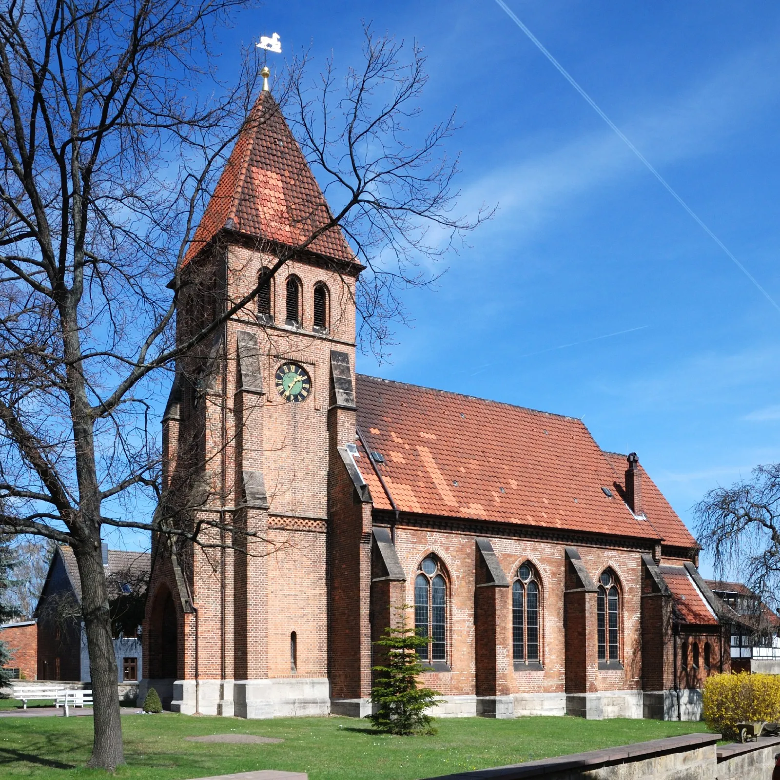 Photo showing: St-Petri-Kirche in Rüningen (Braunschweig)