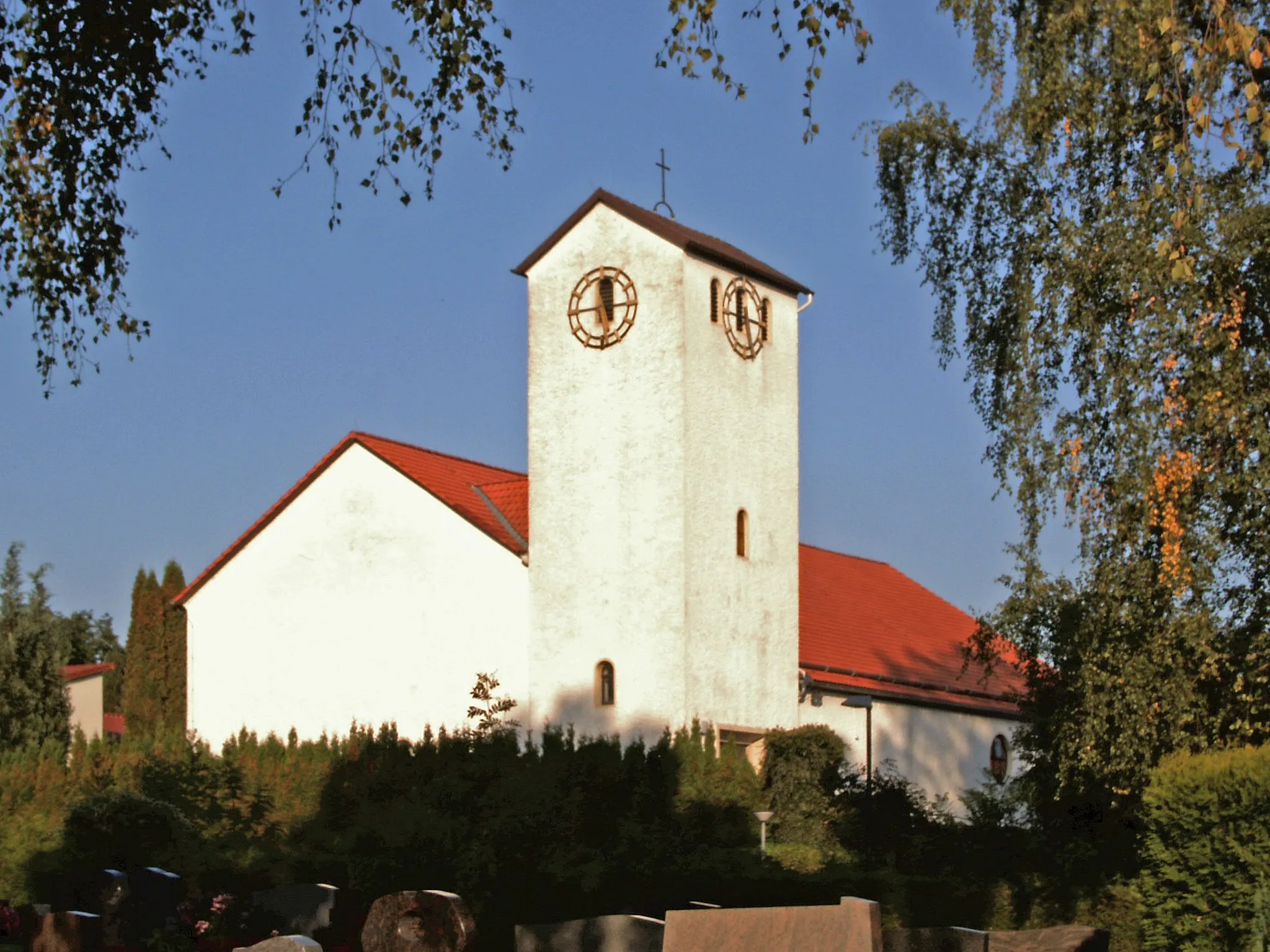 Photo showing: Katholische Kirche St. Konrad von Parzham in Uslar, Landkreis Northeim