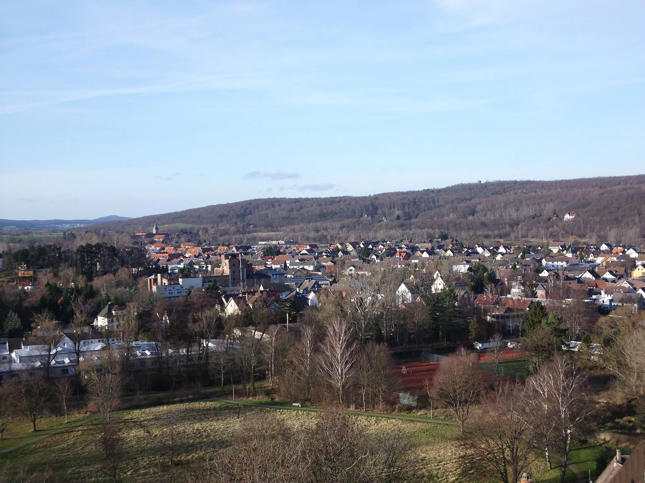 Photo showing: Blick über Vienenburg vom Bergfried der gleichnamigen Burg
