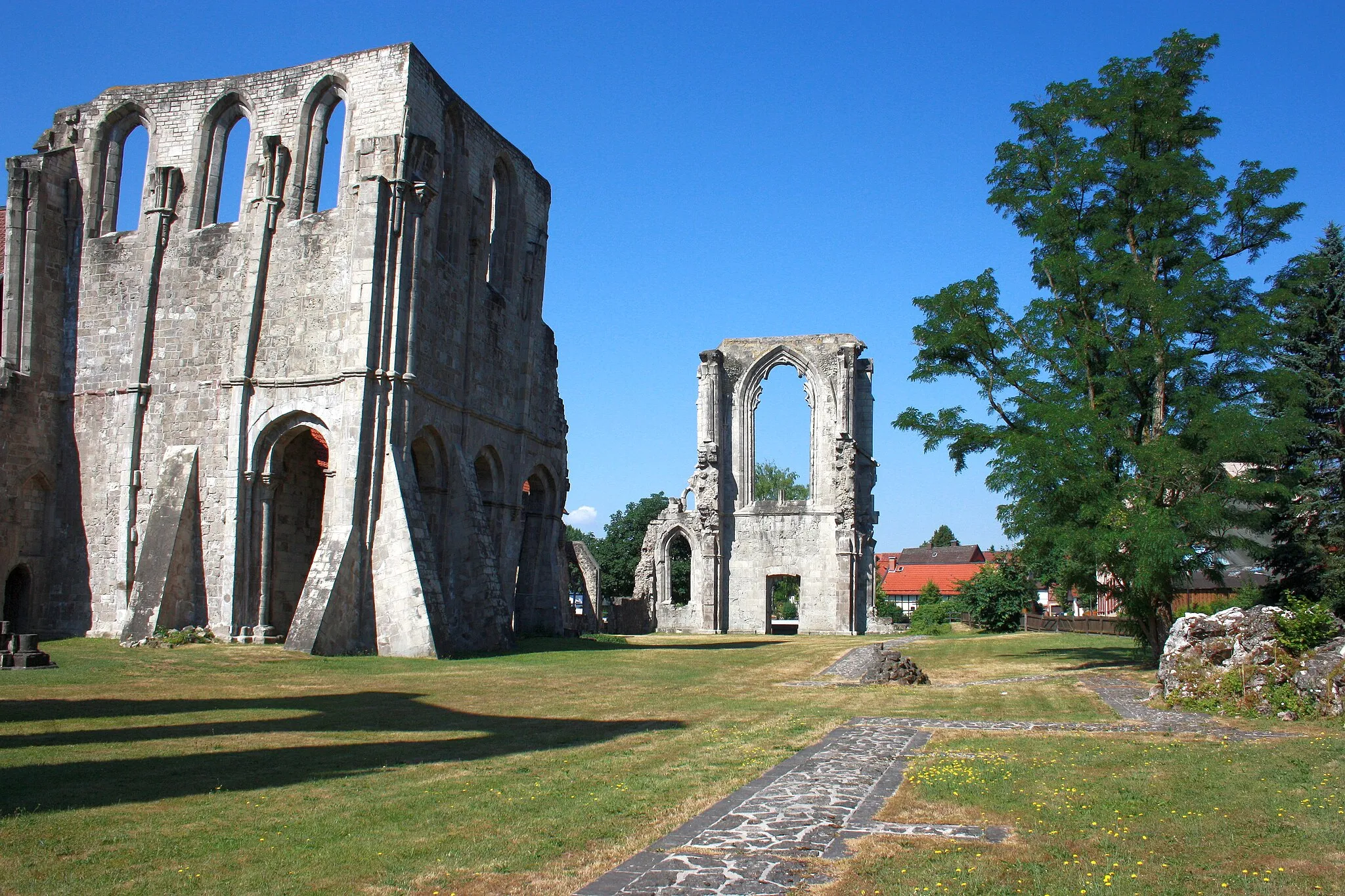 Photo showing: Zisterzienser Kloster Walkenried - südl. Harz Ruine Klosterkirche