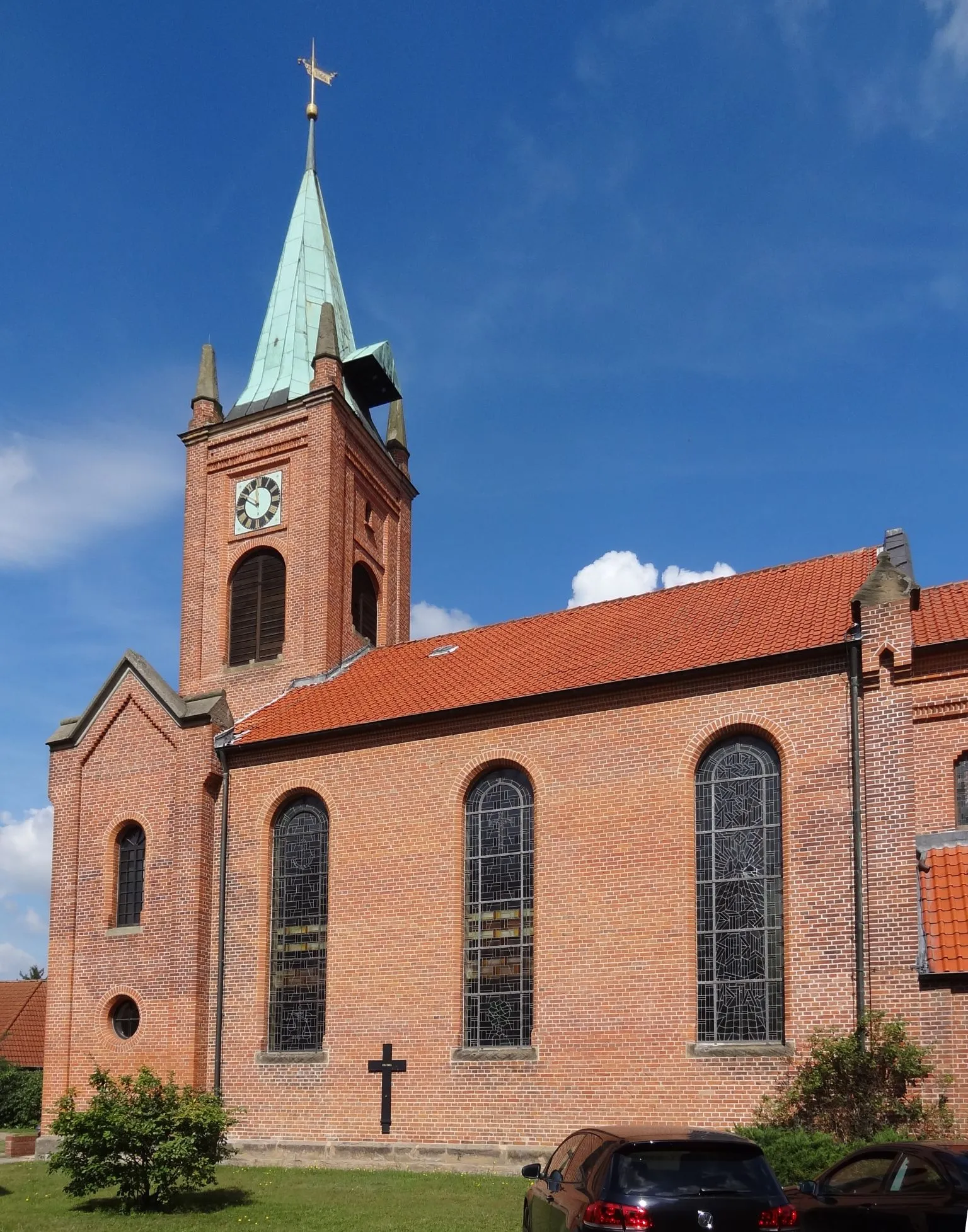 Photo showing: Kirche St. Johannes Baptista in Braunschweig-Wenden