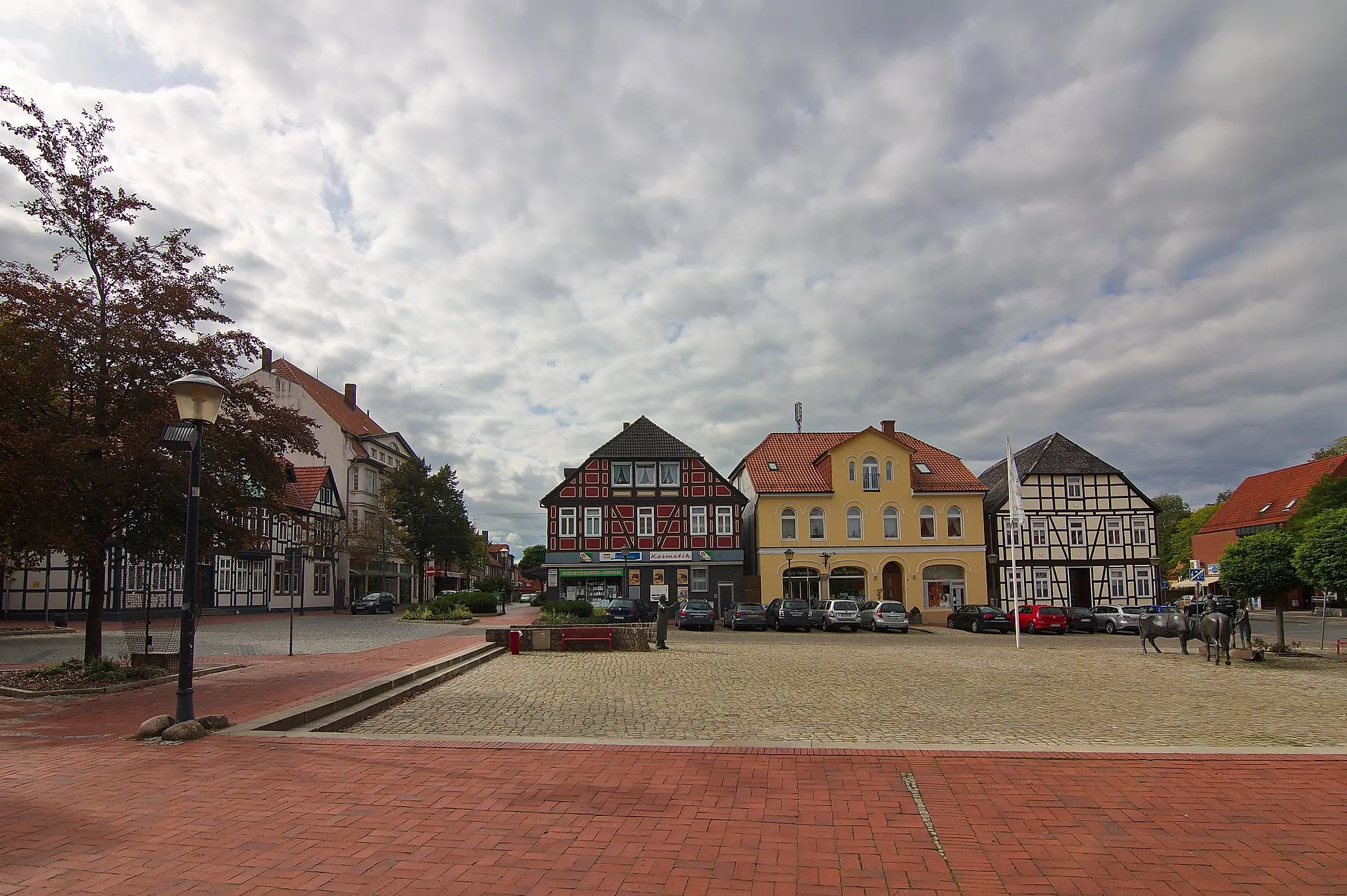 Photo showing: Otsblick  in der Altstadt von Wittingen, Niedersachsen, Deutschland