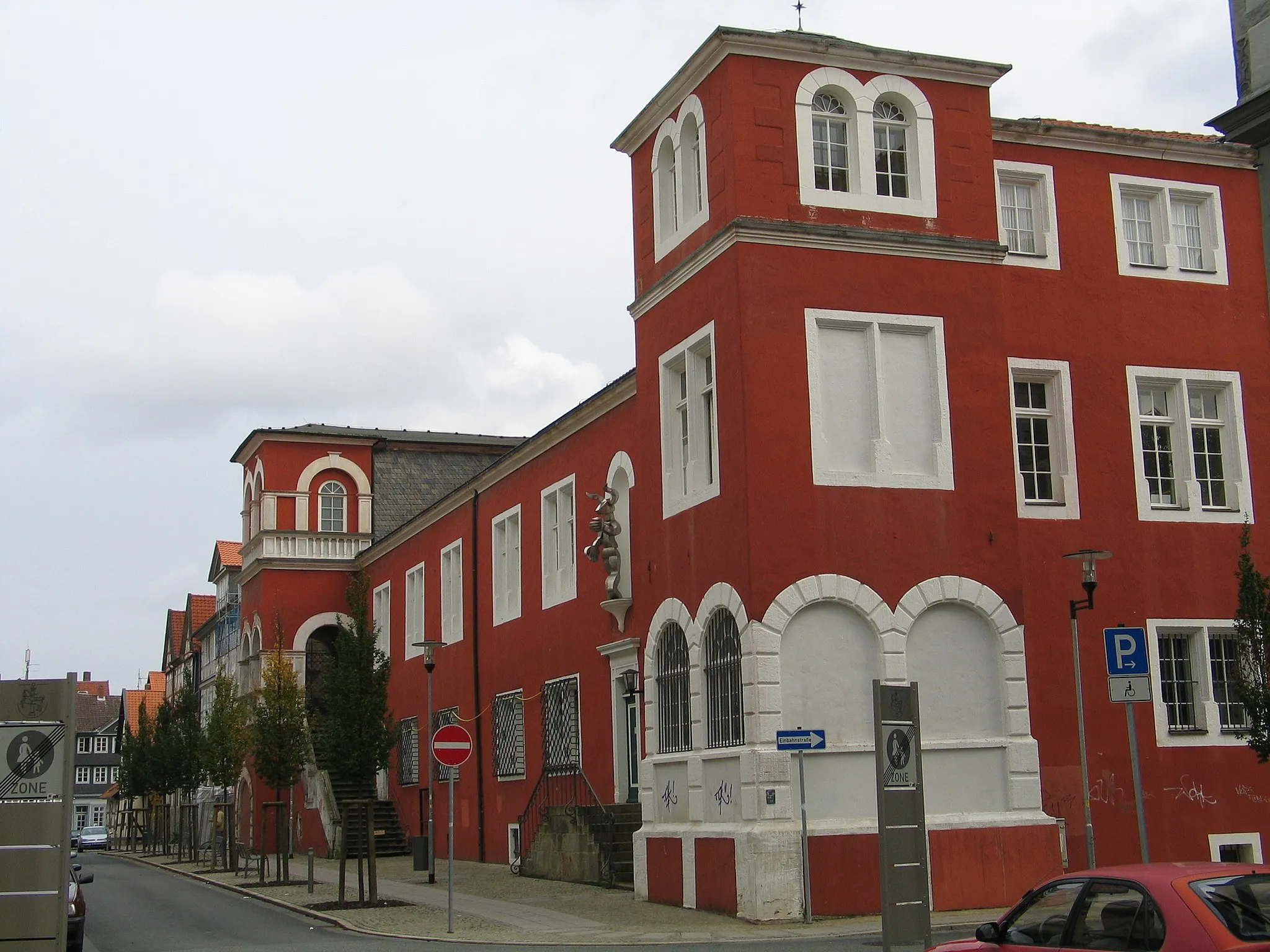 Photo showing: Haus entworfen von Hans Vredeman de Vries in Wolfenbüttel.