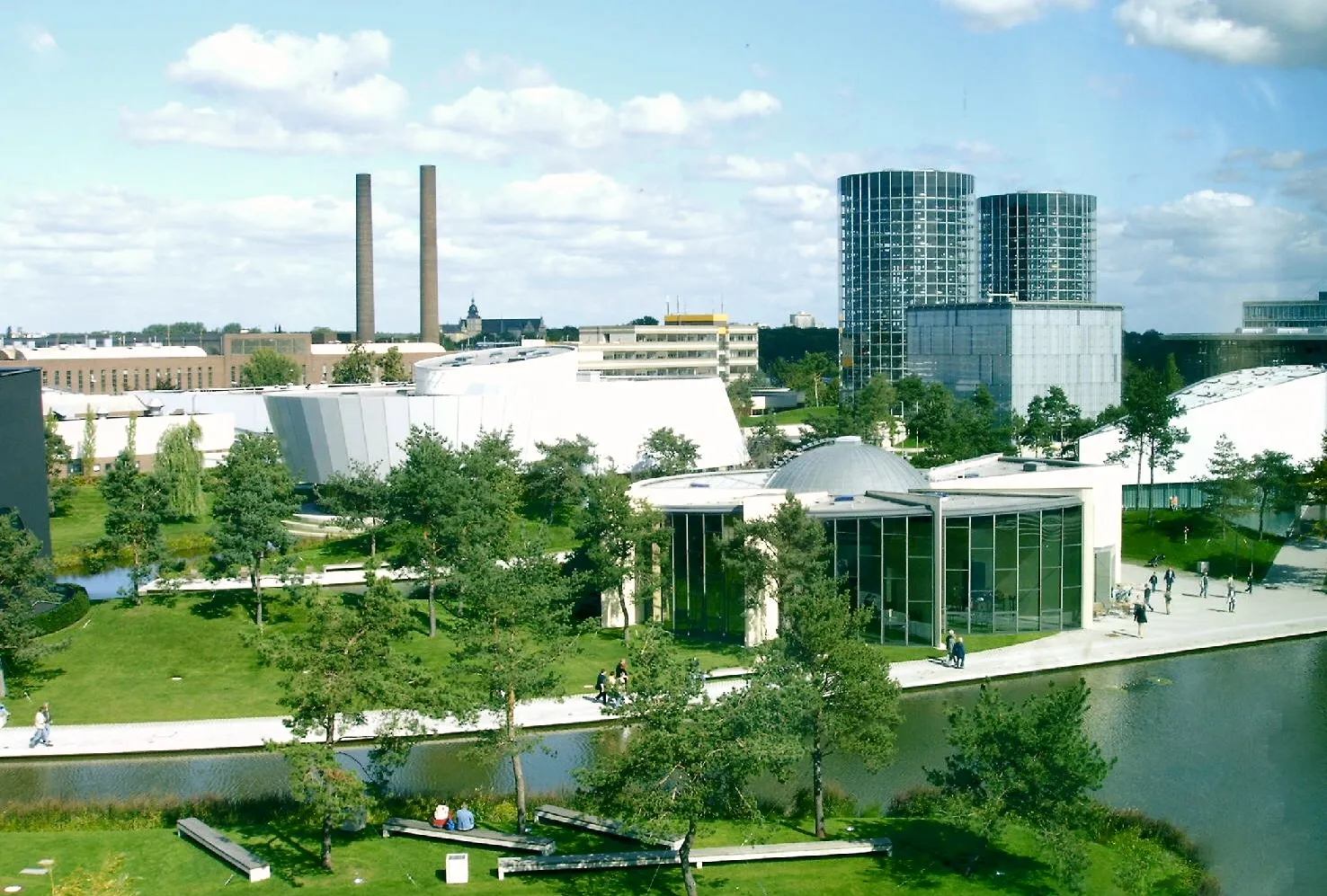 Photo showing: Area of Autostadt Wolfsburg