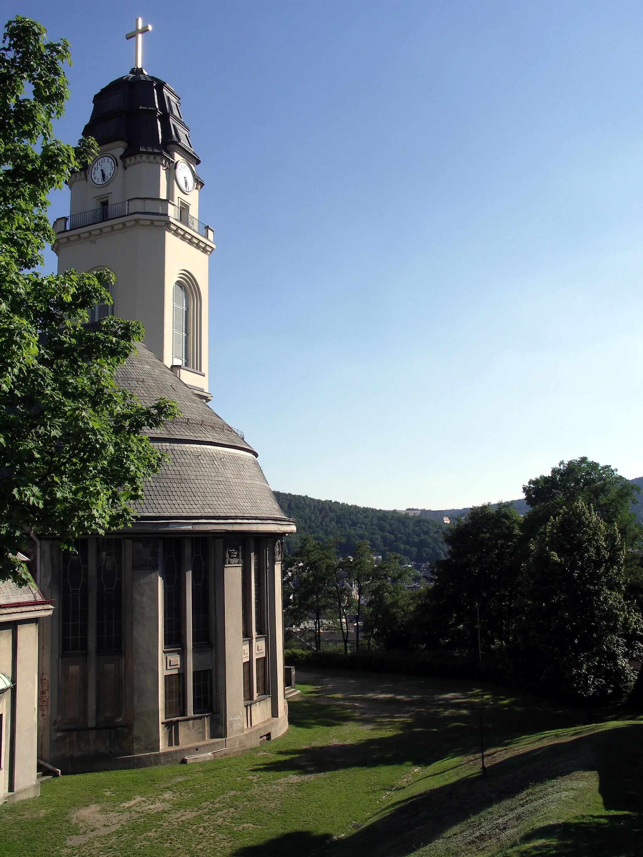 Photo showing: Aue, Friedenskirche
