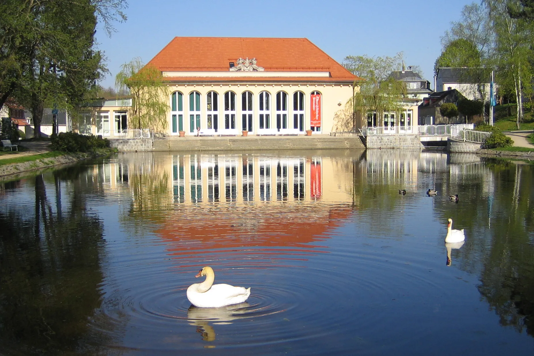 Photo showing: Bad Brambach: Im Kurpark