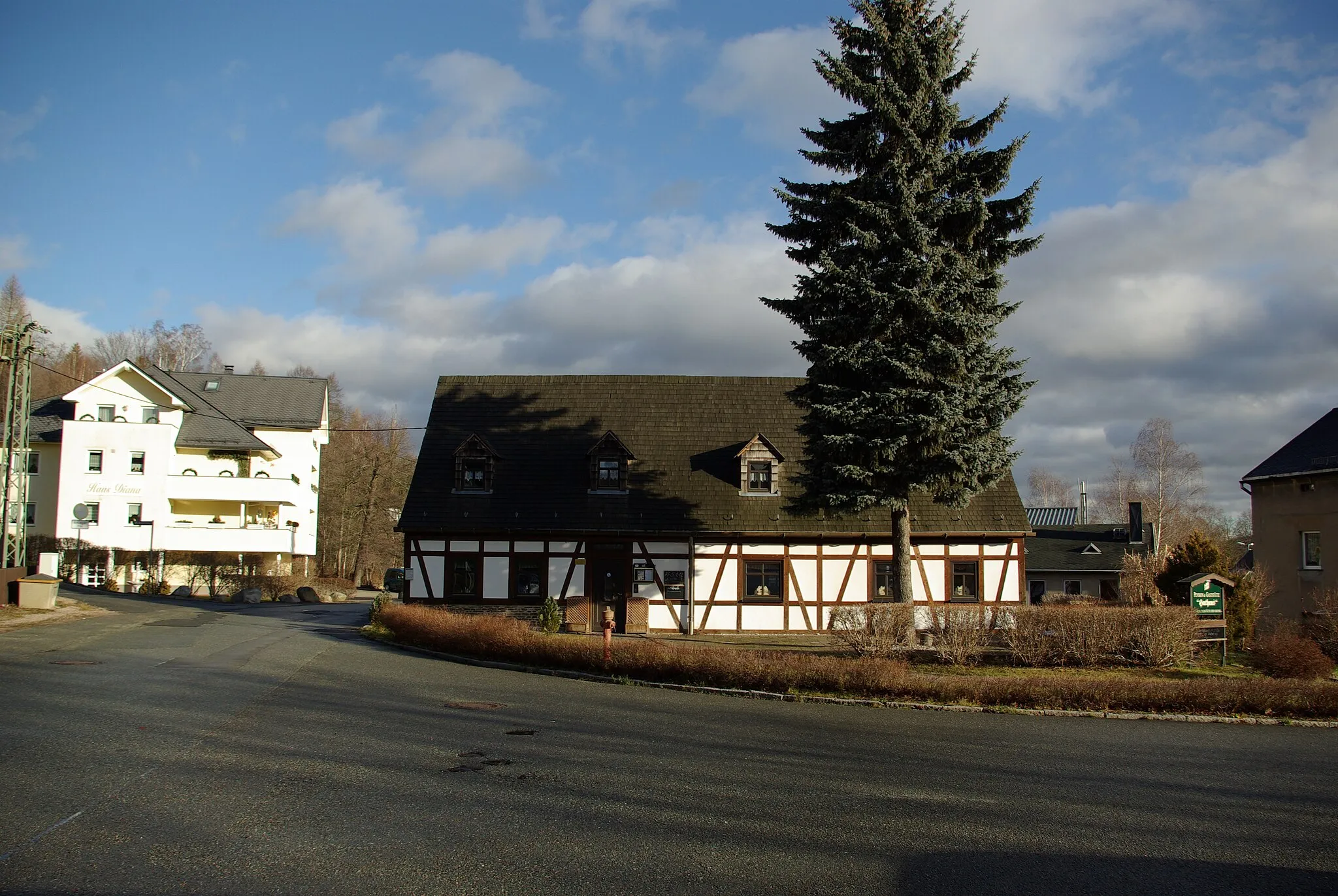 Photo showing: Zechenplatz Oberschlema