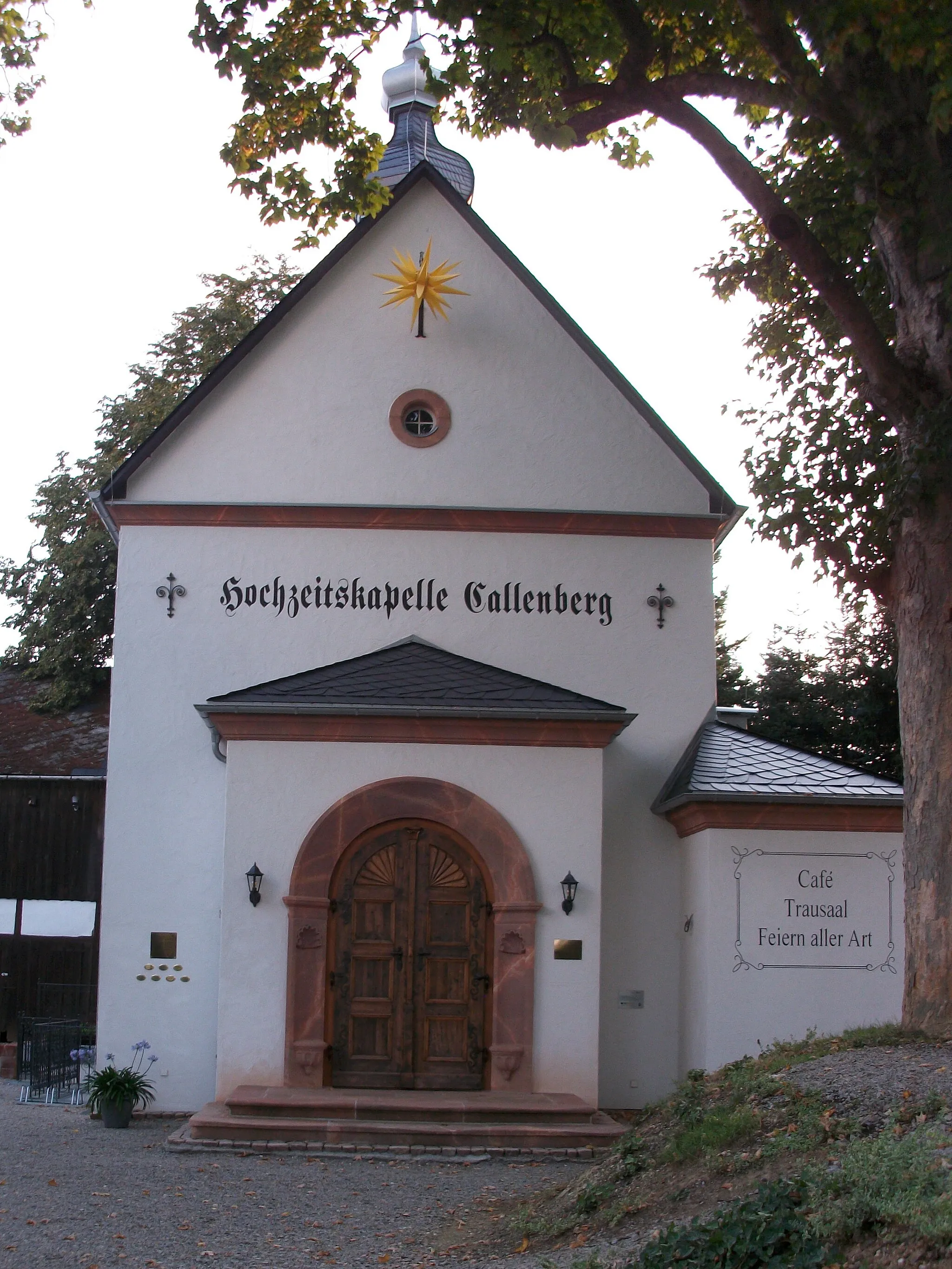 Photo showing: Hochzeitskapelle Callenberg in Reichenbach