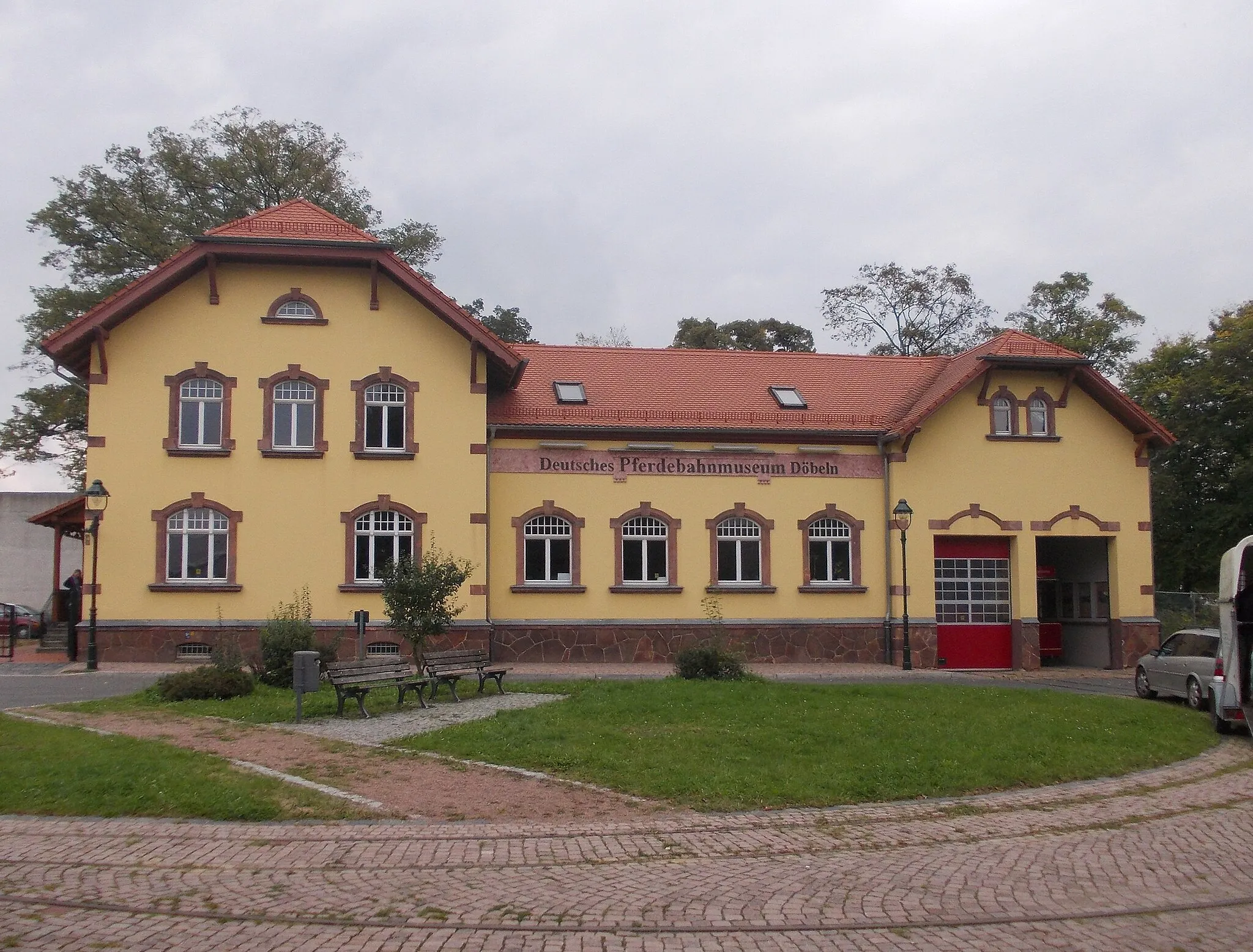 Photo showing: Horsecar museum in Döbeln (Mittelsachsen district, Saxony)