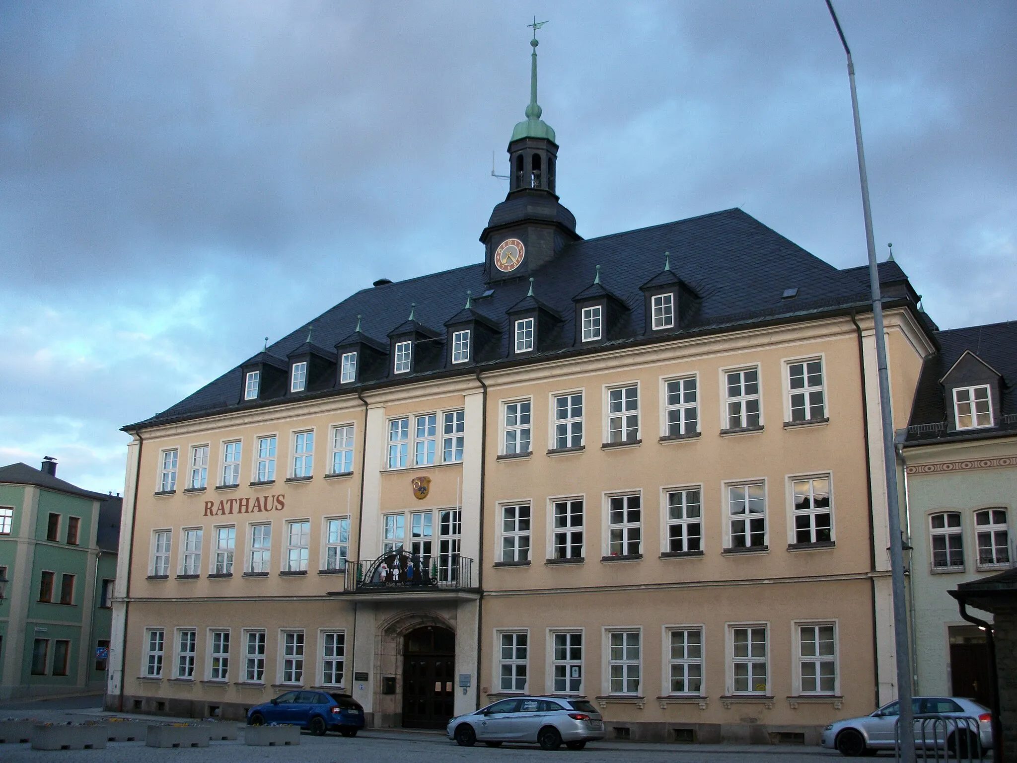 Photo showing: Rathaus Ehrenfriedersdorf