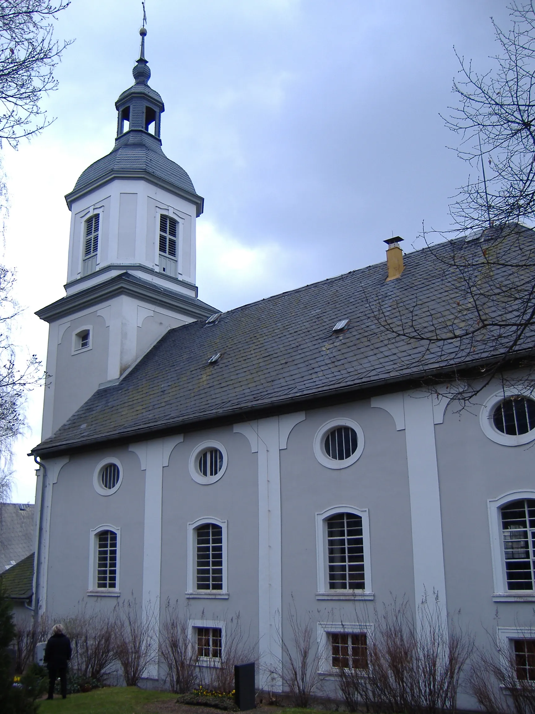 Photo showing: The Church of Fraureuth (Saxony).